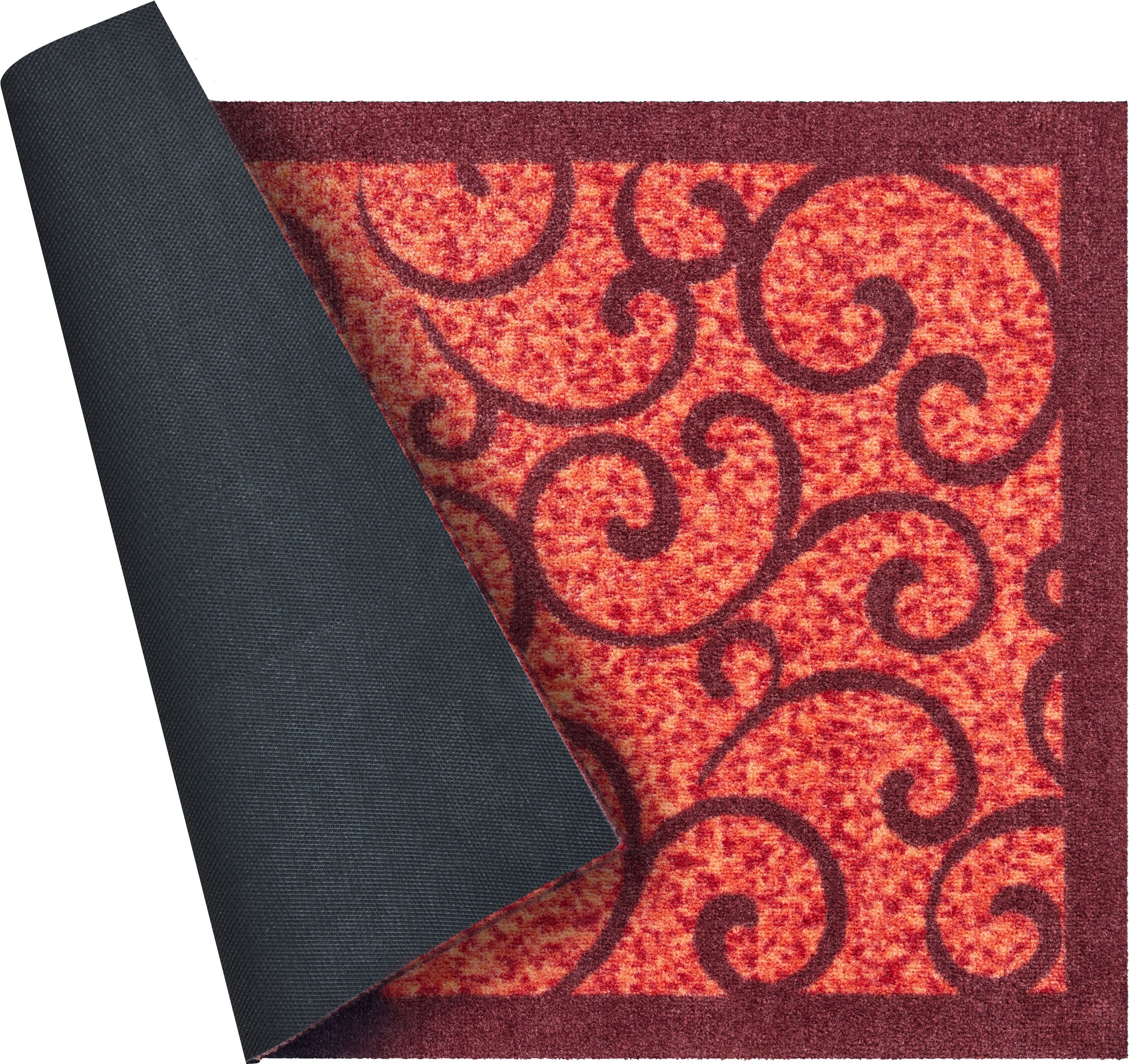 Grund Fußmatte »Grillo«, rechteckig, Schmutzfangmatte mit Bordüre,  verspieltes Design, waschbar, den kaufen bei OTTO | Kurzflor-Teppiche