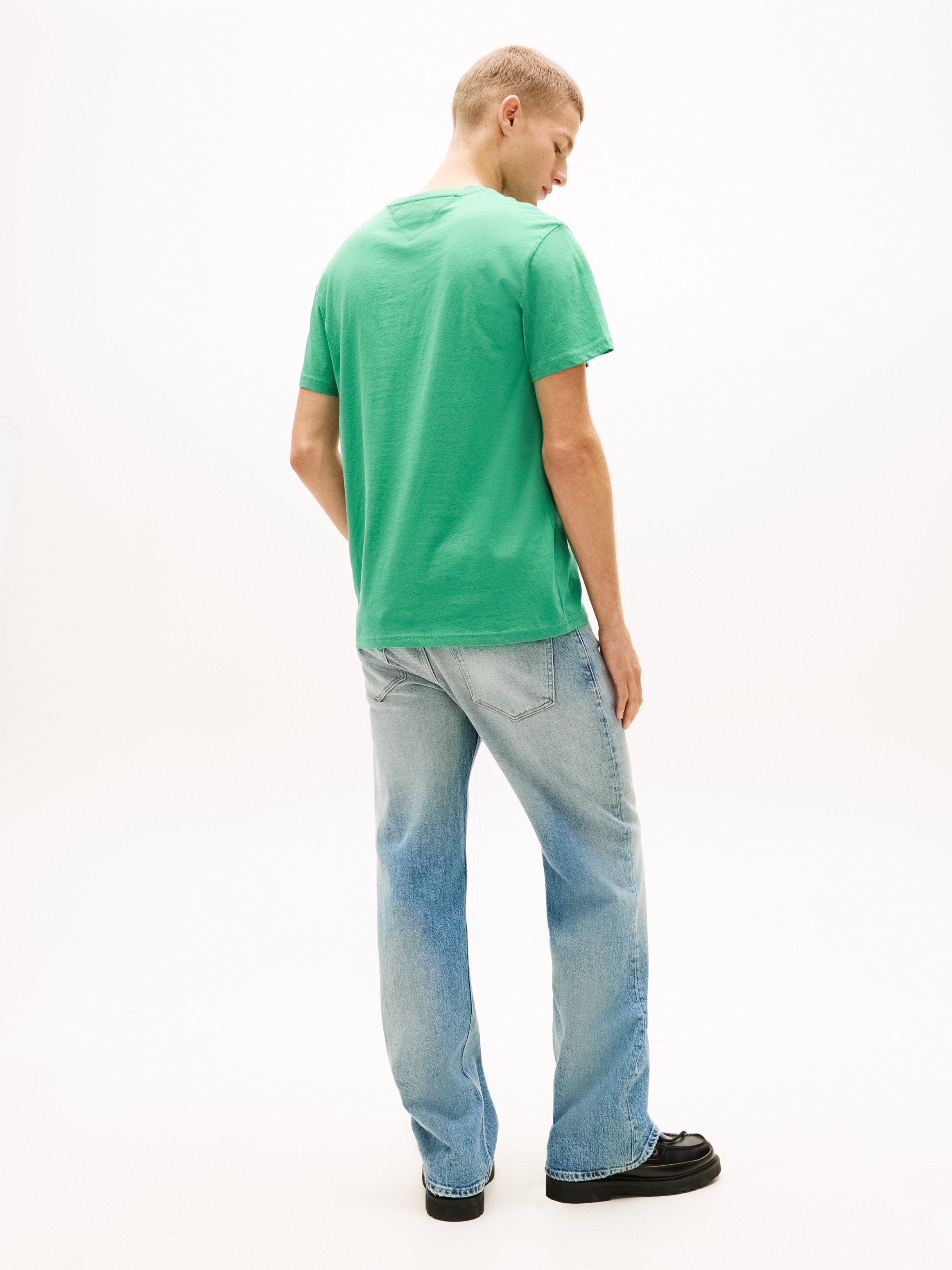 Tommy Jeans T-Shirt »TJM SLIM FIT LINEAR 2PACK« Packung, 2 tlg. Rundhals, Jersey