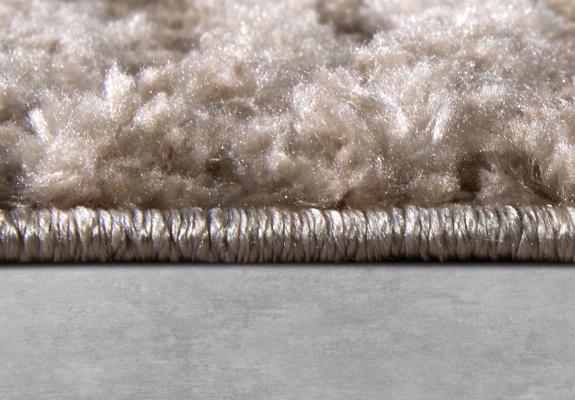 ELLE DECORATION Designteppich »Pigment«, rechteckig, 18 mm Höhe, Hochflor, Shaggy, Läufer, weich, Langflor, modern, Hoch Tief Effekt