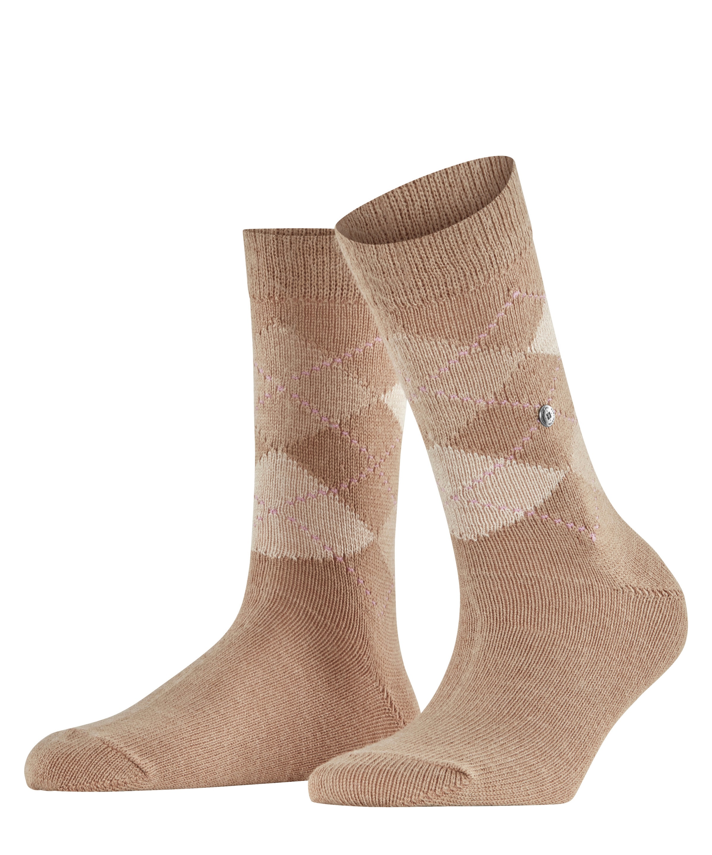 Burlington Socken »Whitby« Einheitsgröße 36-41, Argyle-Muster, weiche Haptik