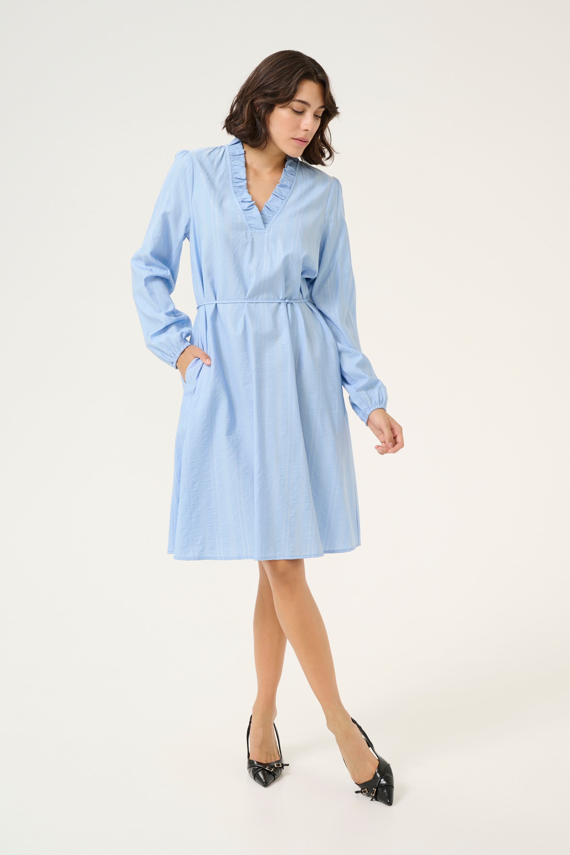 KAFFE Midikleid »Kleid KAsanni«