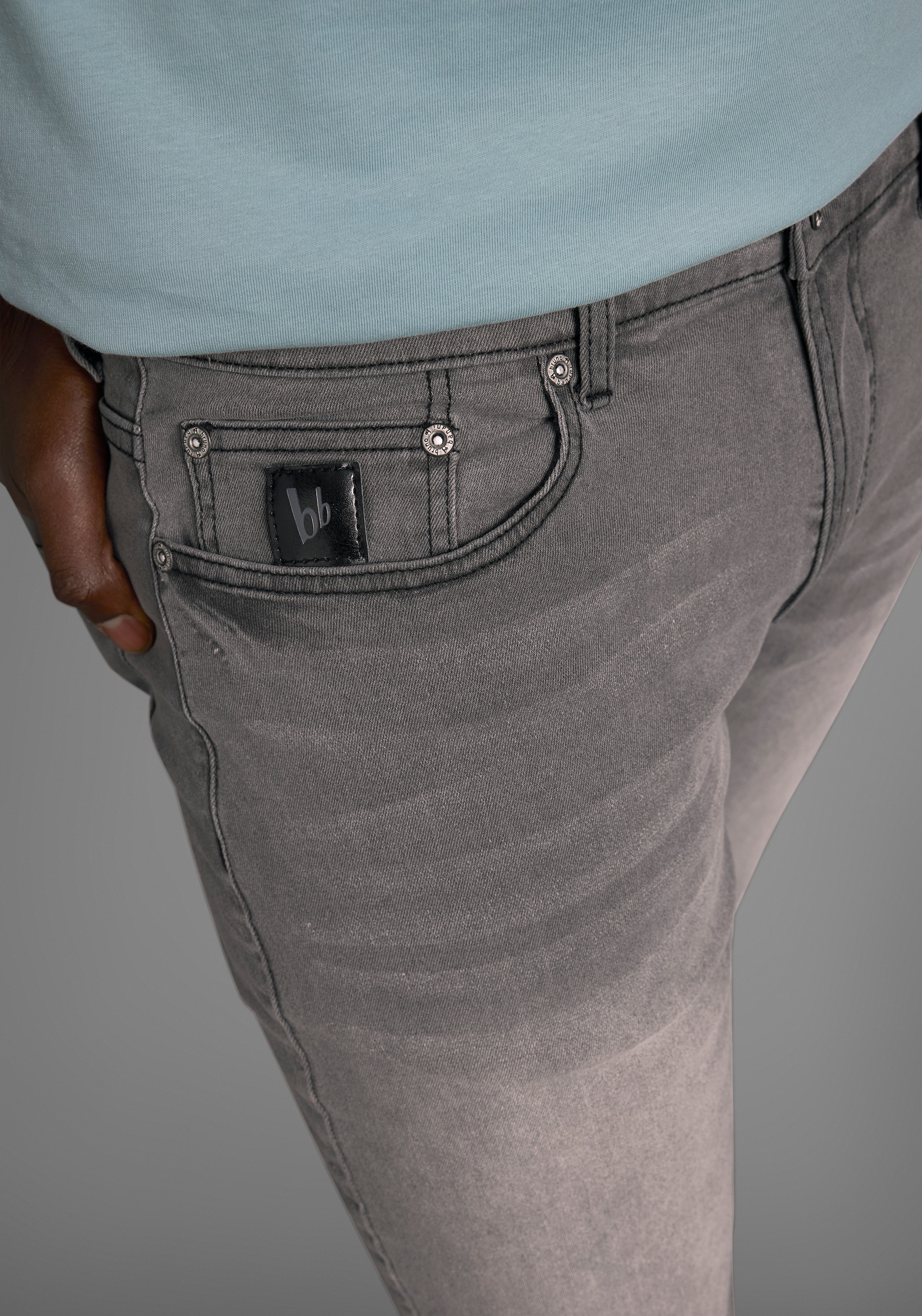 Bruno Banani Jeansshorts »Hutch-Shorts«, niedrige Leibhöhe