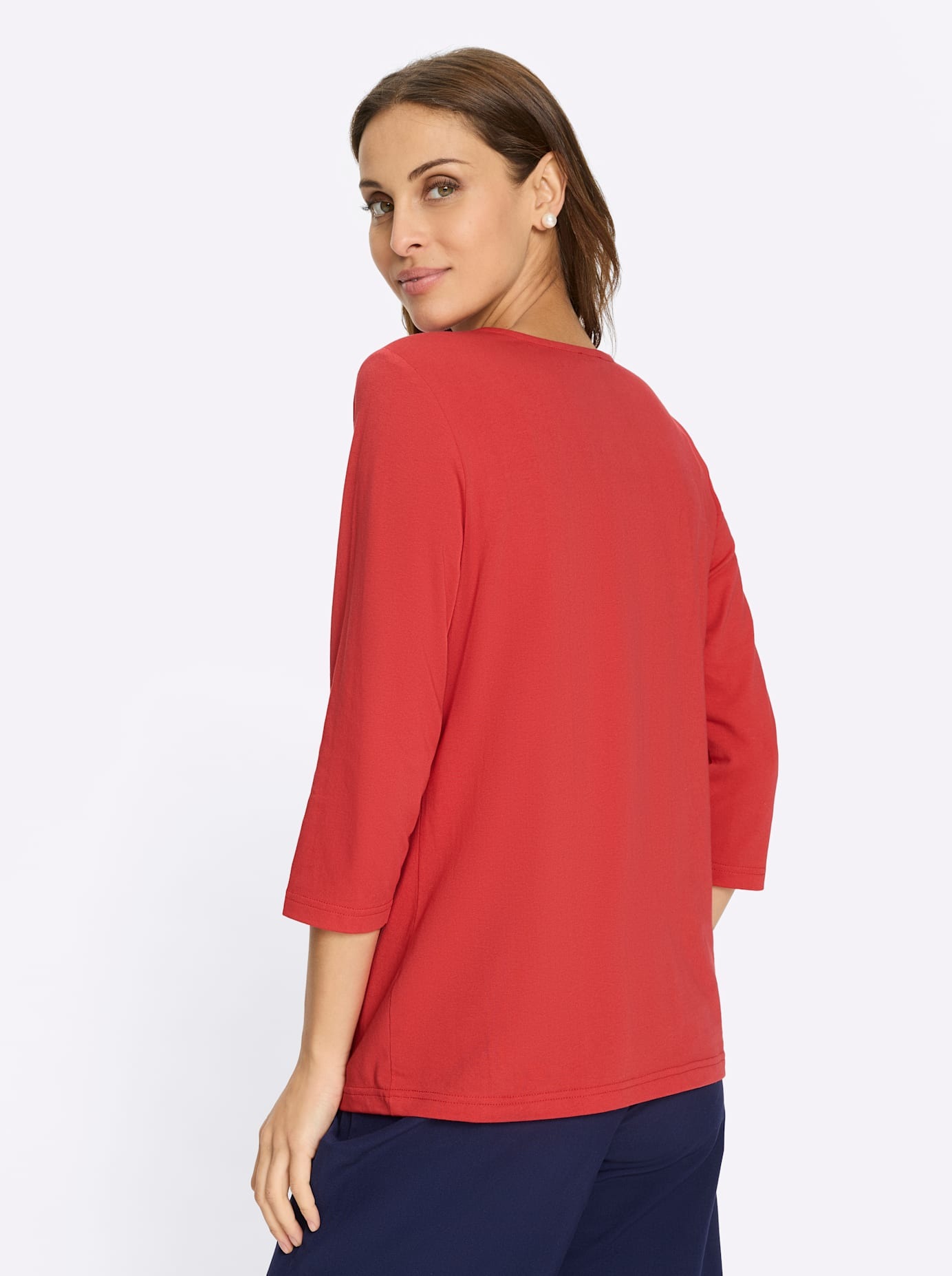 Lady 3/4-Arm-Shirt »Rundhals-Shirt« 1 tlg.