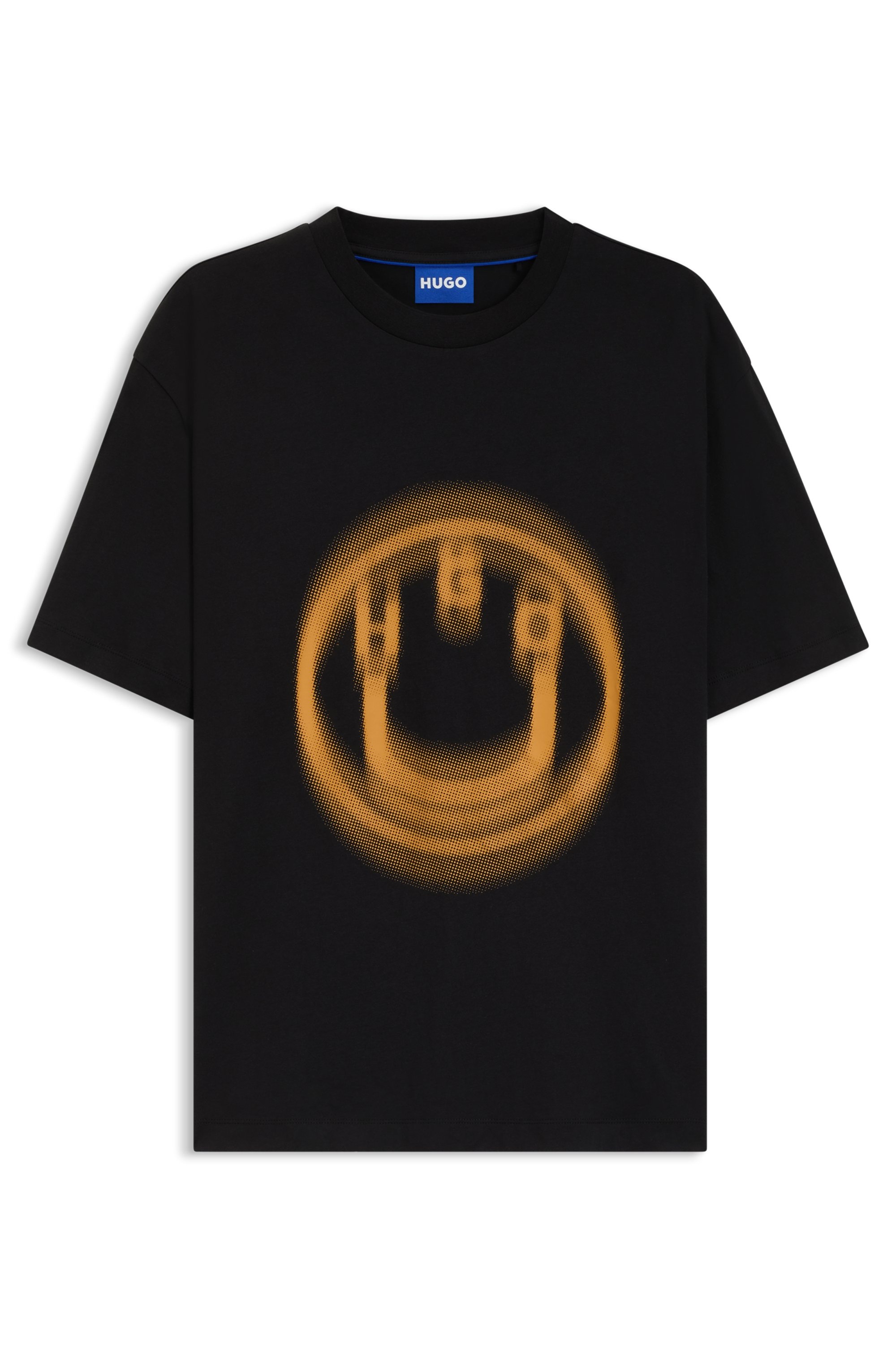 HUGO Blue T-Shirt »Nalax«, mit Logo-Druck