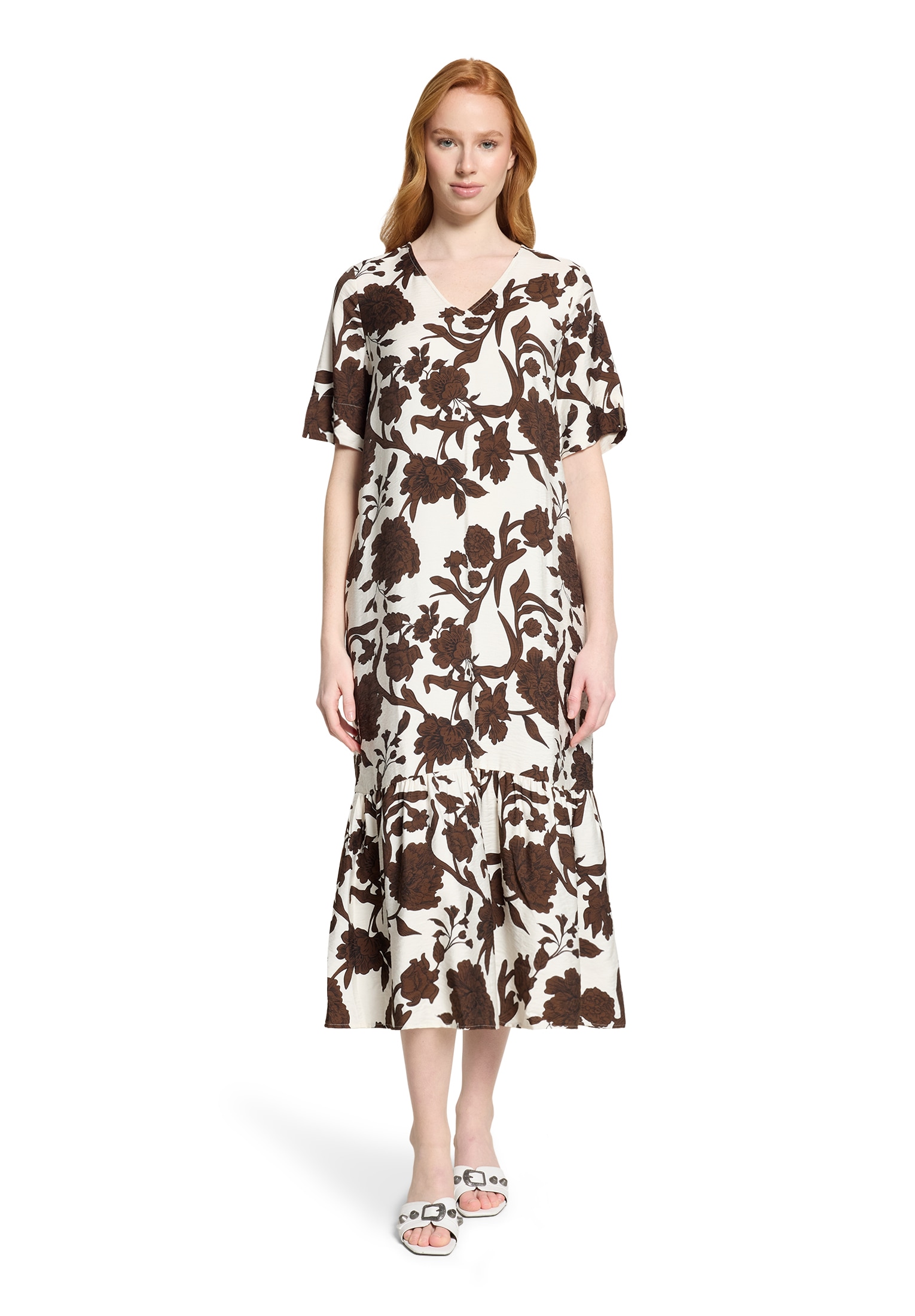 Cartoon Midikleid »Midikleid mit Volant«
