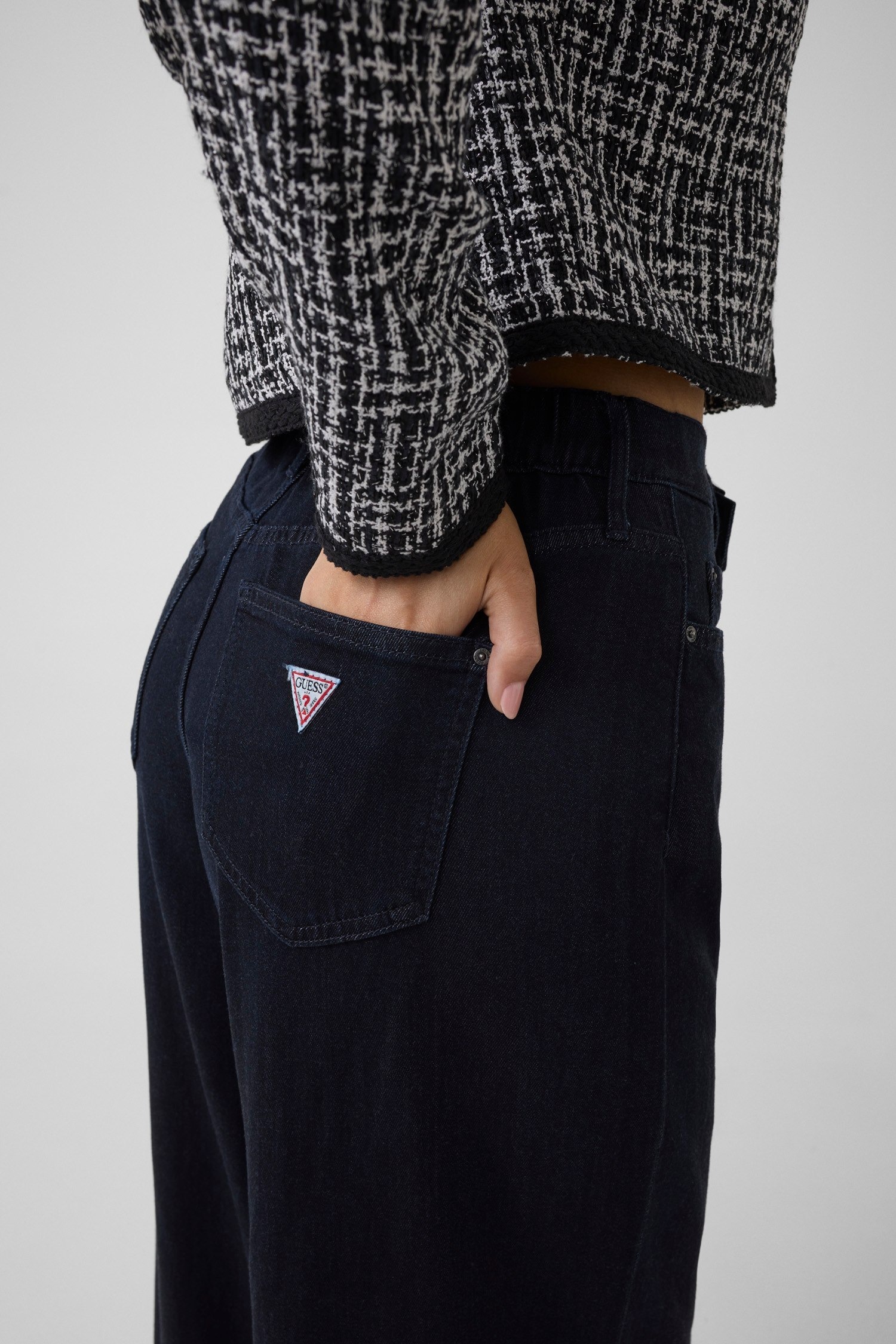 Guess Loose-fit-Jeans »WIDE LOOSE« Lyocell-Viskose-Mix mit Stretch