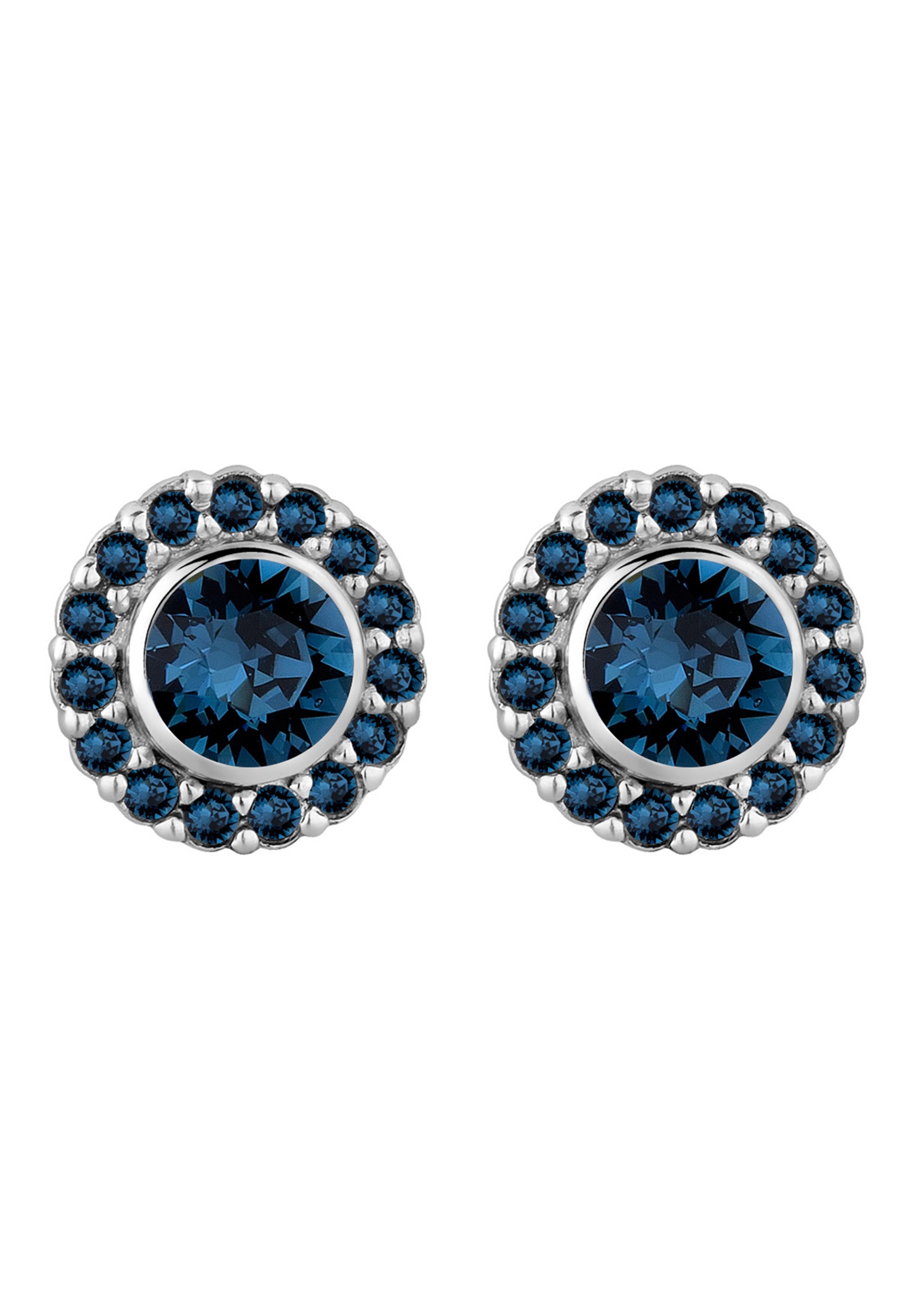 Elli Paar Ohrstecker »Ohrringe Glamour Kristalle 925 Silber«