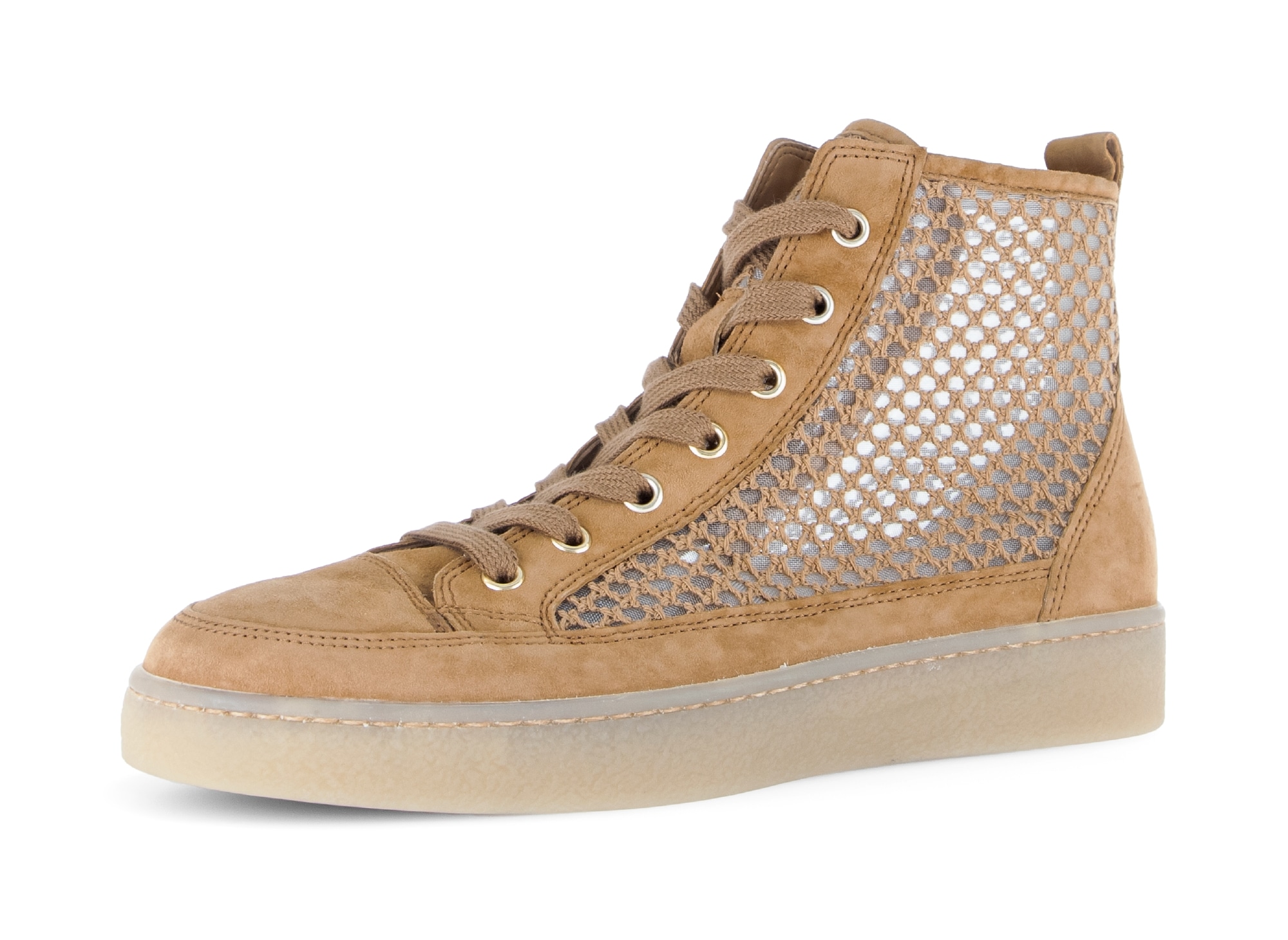 Gabor Plateausneaker  , Schnürschuh, Freizeitschuh, High-Top-Sneaker mit Best Fitting