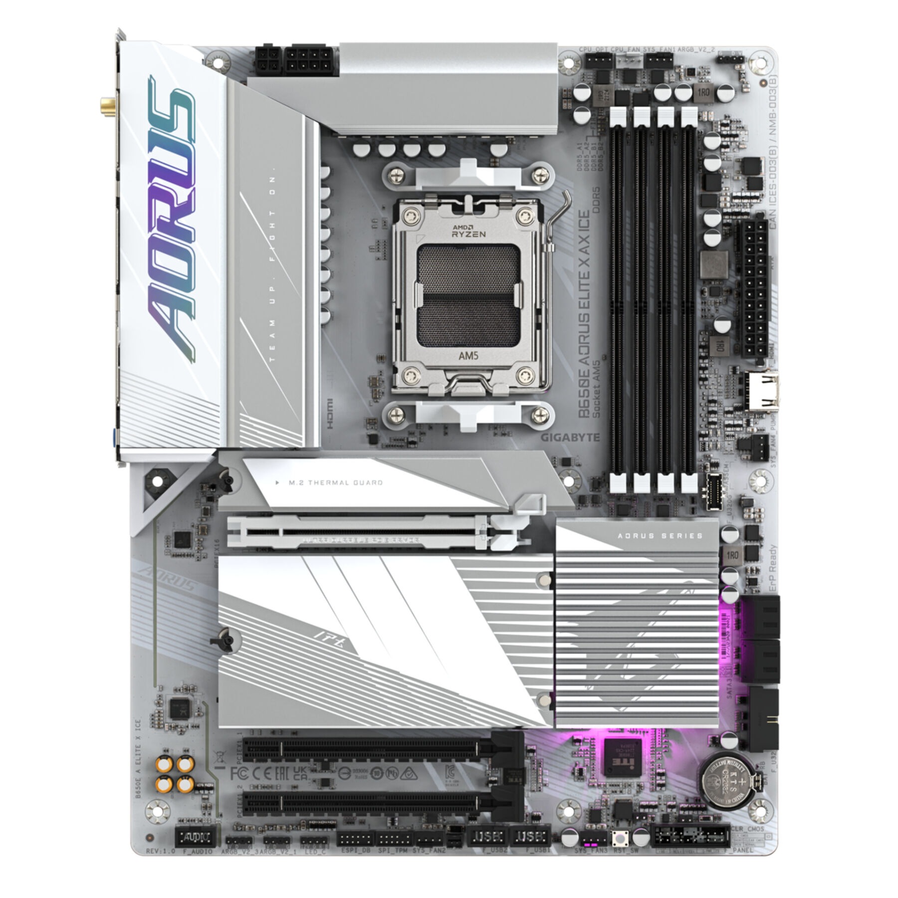 Gigabyte Mainboard »B650E AORUS ELITE X AX ICE«