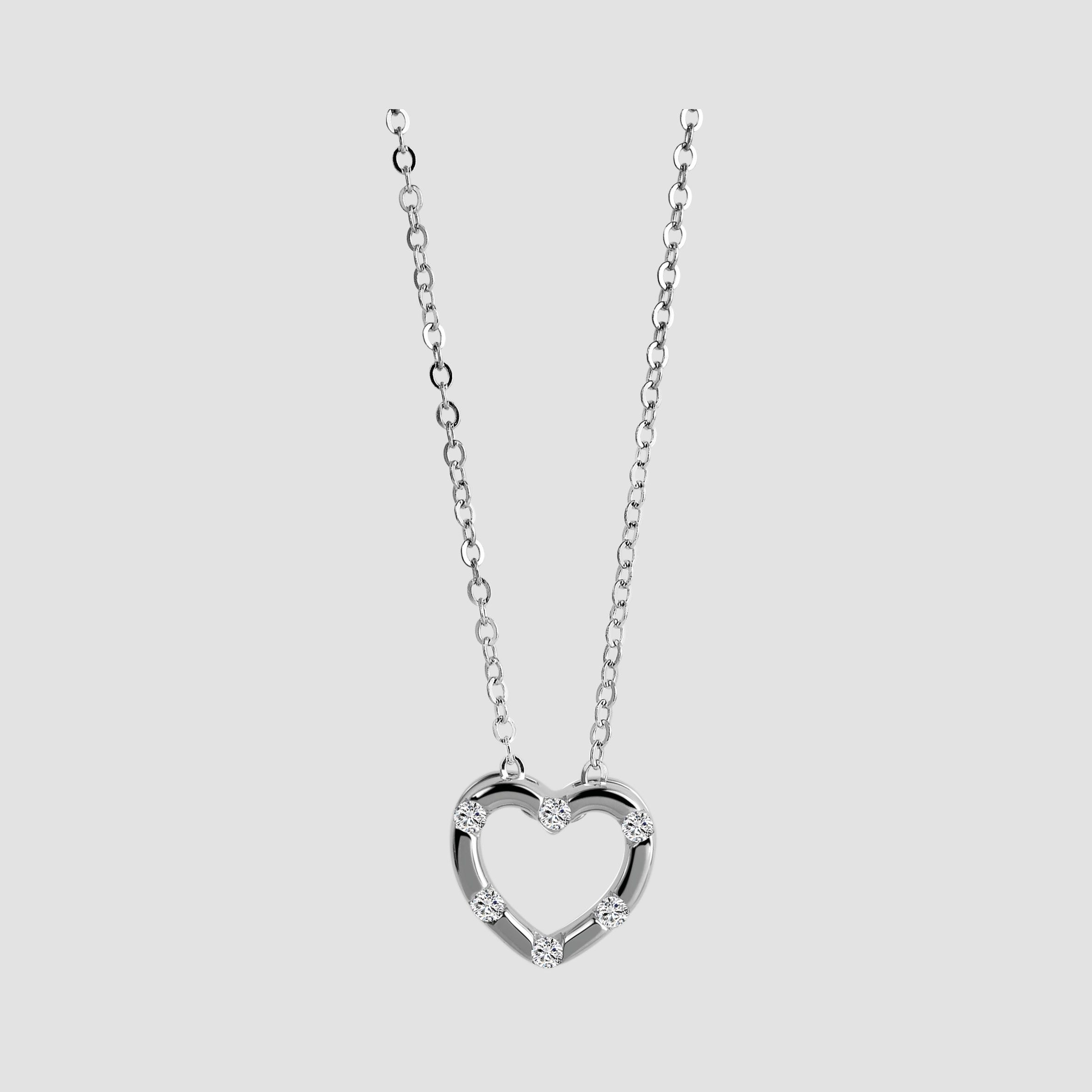 Adelia´s Kette ohne Anhänger »Damen Halskette mit Anhänger ¿ Herz aus 925 Silber«