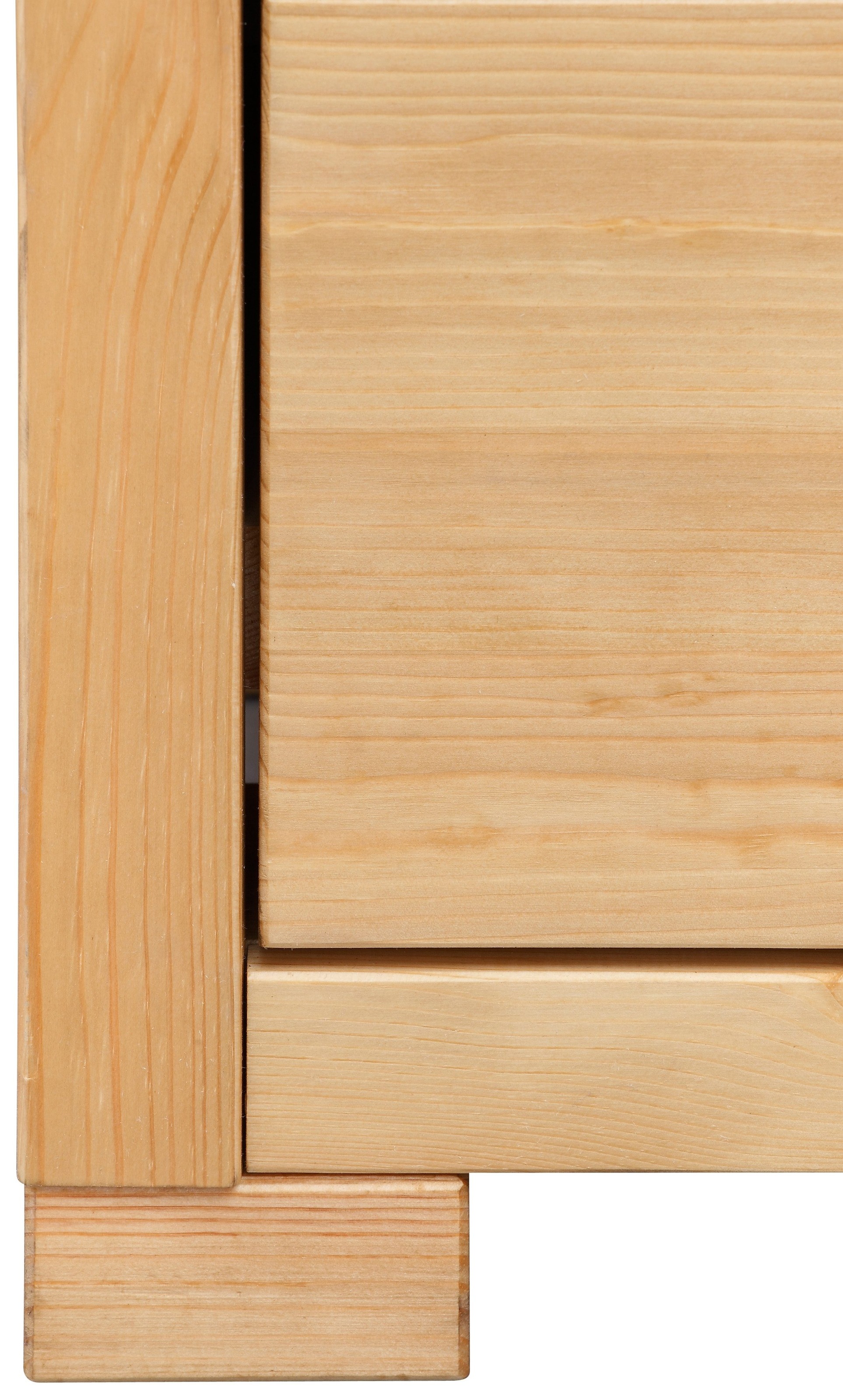 Home affaire Vitrine »Gotland«, Breite 80 cm, Höhe 178 cm, mit Glastüren, aus massiver Kiefer, FSC®