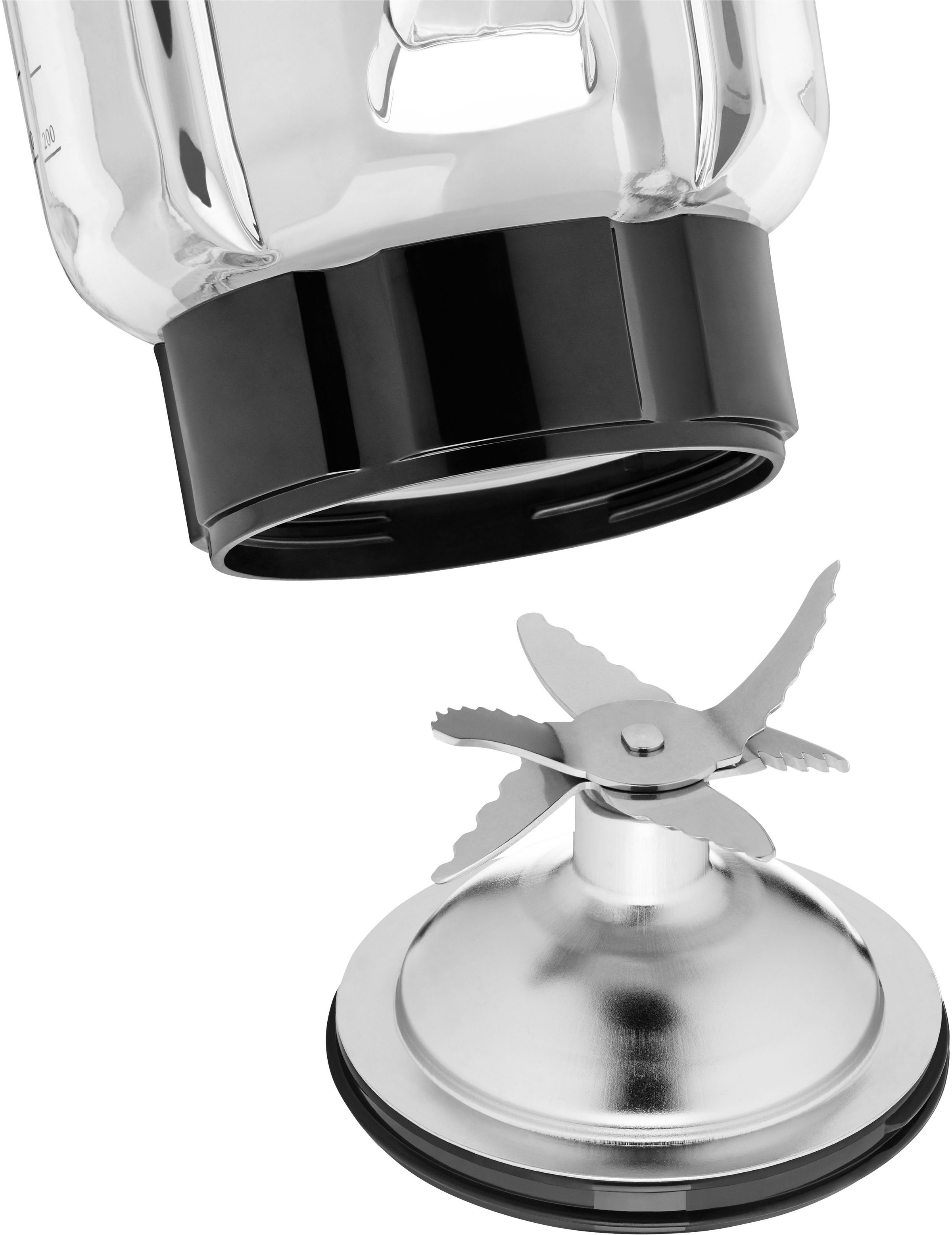 WMF Standmixer »KÜCHENminis«, 400 W, 0,8 Liter, Cromargan, 5 Geschwindigkeitsstufen, Edelstahlklinge
