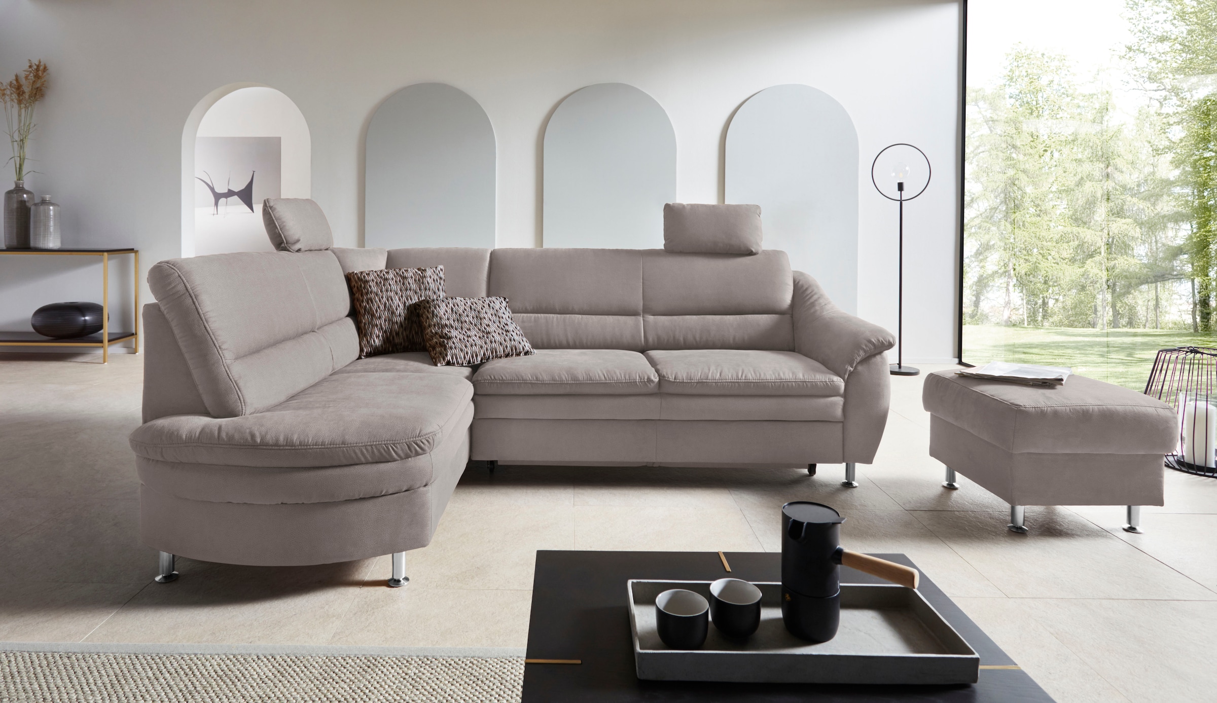 Places of Style Hocker »Cardoso«, mit Stauraum, passend zur Serie