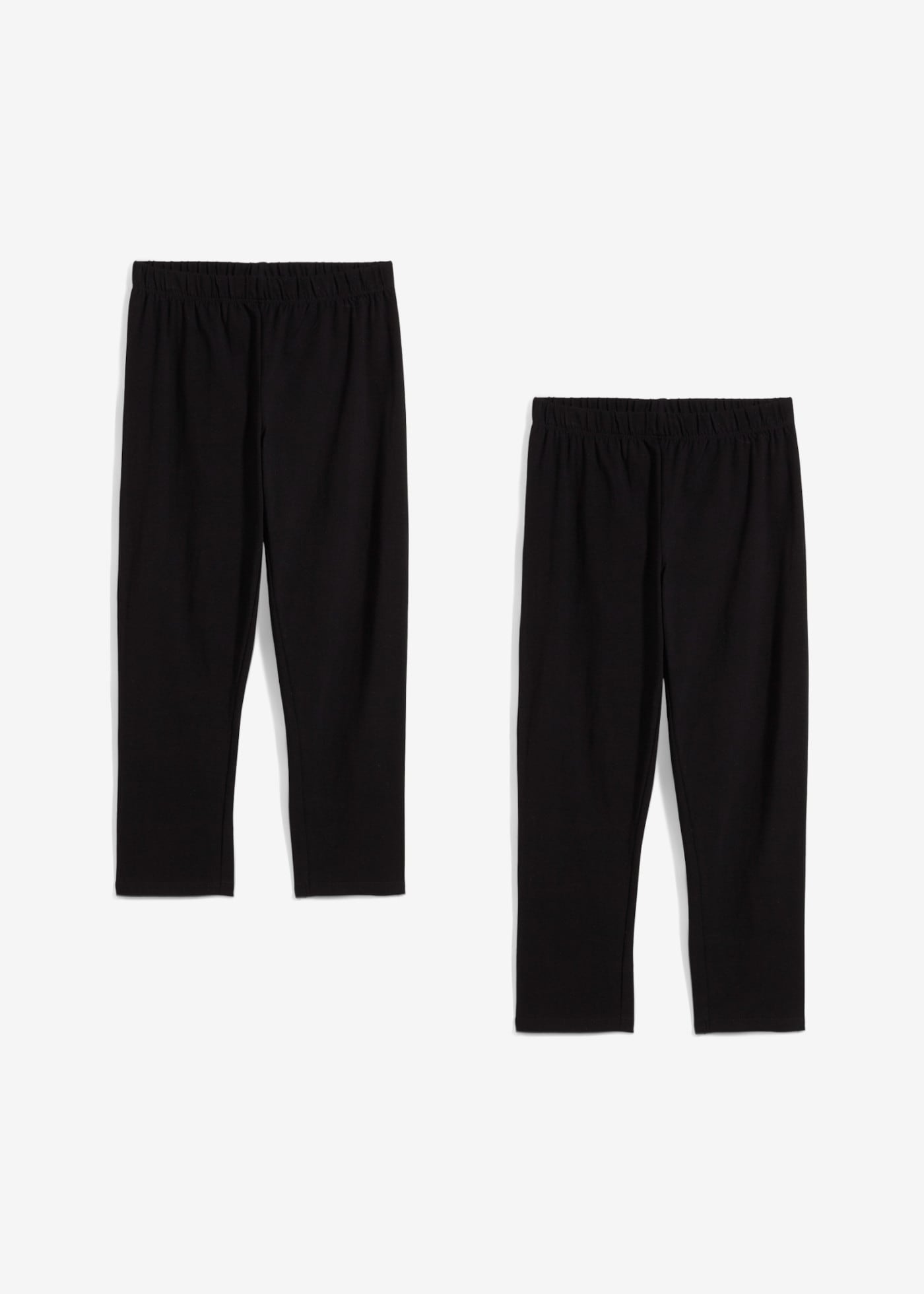 bonprix Caprileggings  aus Baumwoll-Mix, Skinny Fit, Capri-Länge, im 2er-Pack