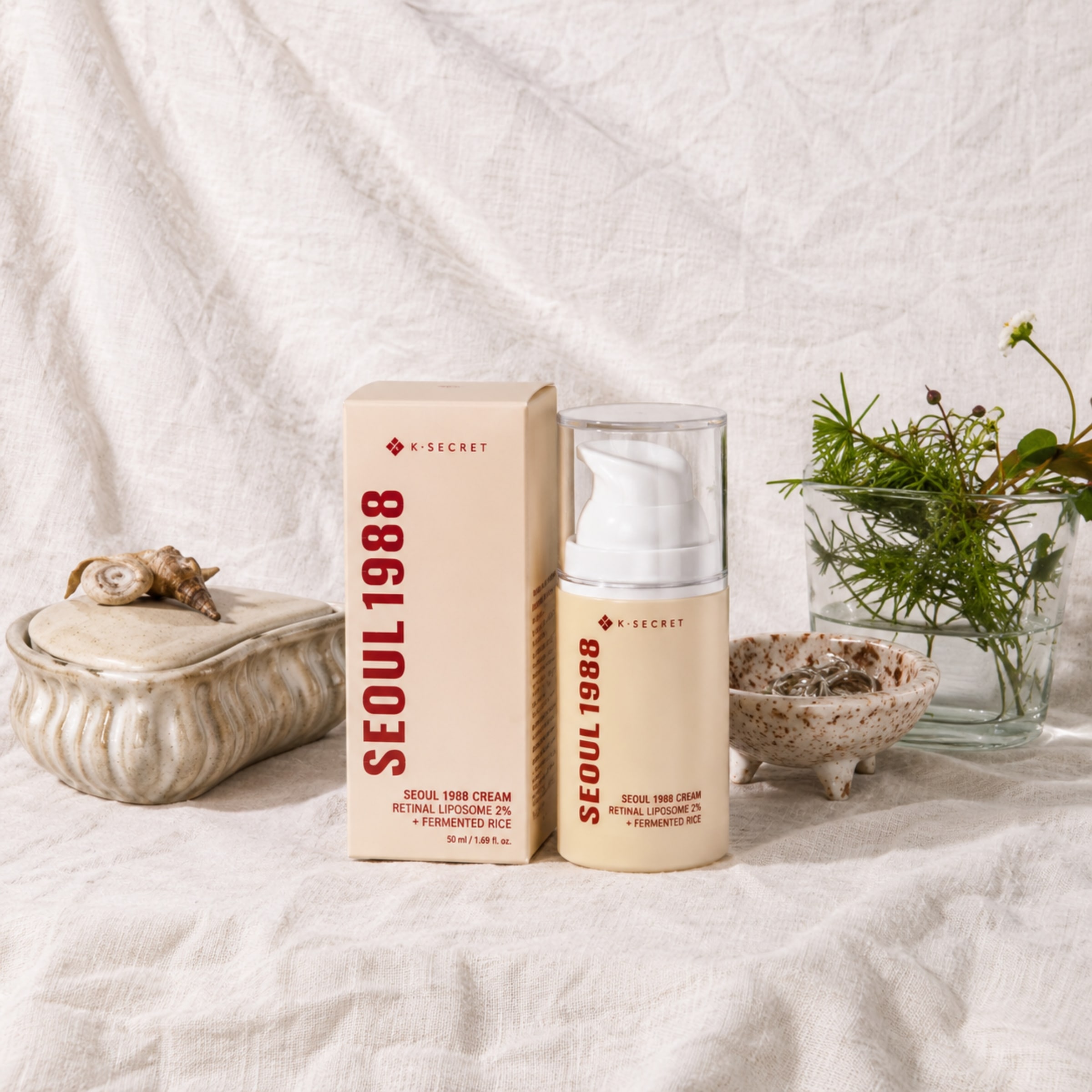 K-Secret Gesichtsserum »KSECRET Seoul 1988 Serum: Retinal Liposome 2% + Black Ginseng« Gesichtsserum, für trockene, gereizte und empfindliche Haut