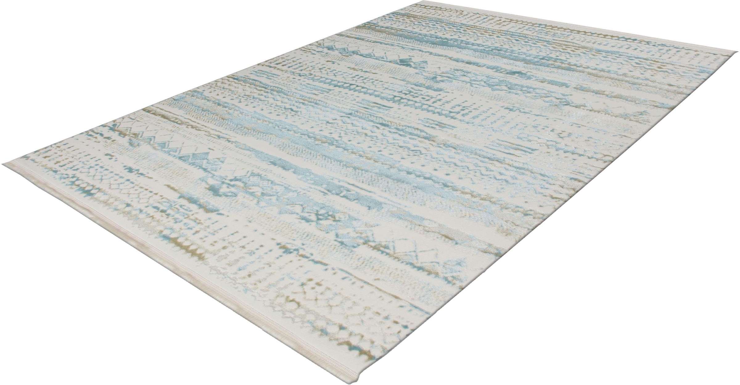 calo-deluxe Teppich »Texsa 250«, rechteckig, 15 mm Höhe, Vintage Design, Wohnzimmer