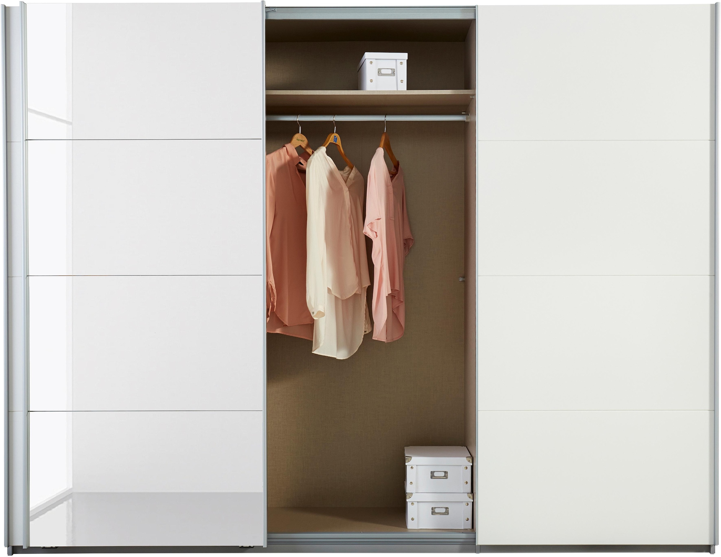 rauch Schwebetürenschrank »Dobene« inkl. Schubkasteneinsatz und Einlegeböden