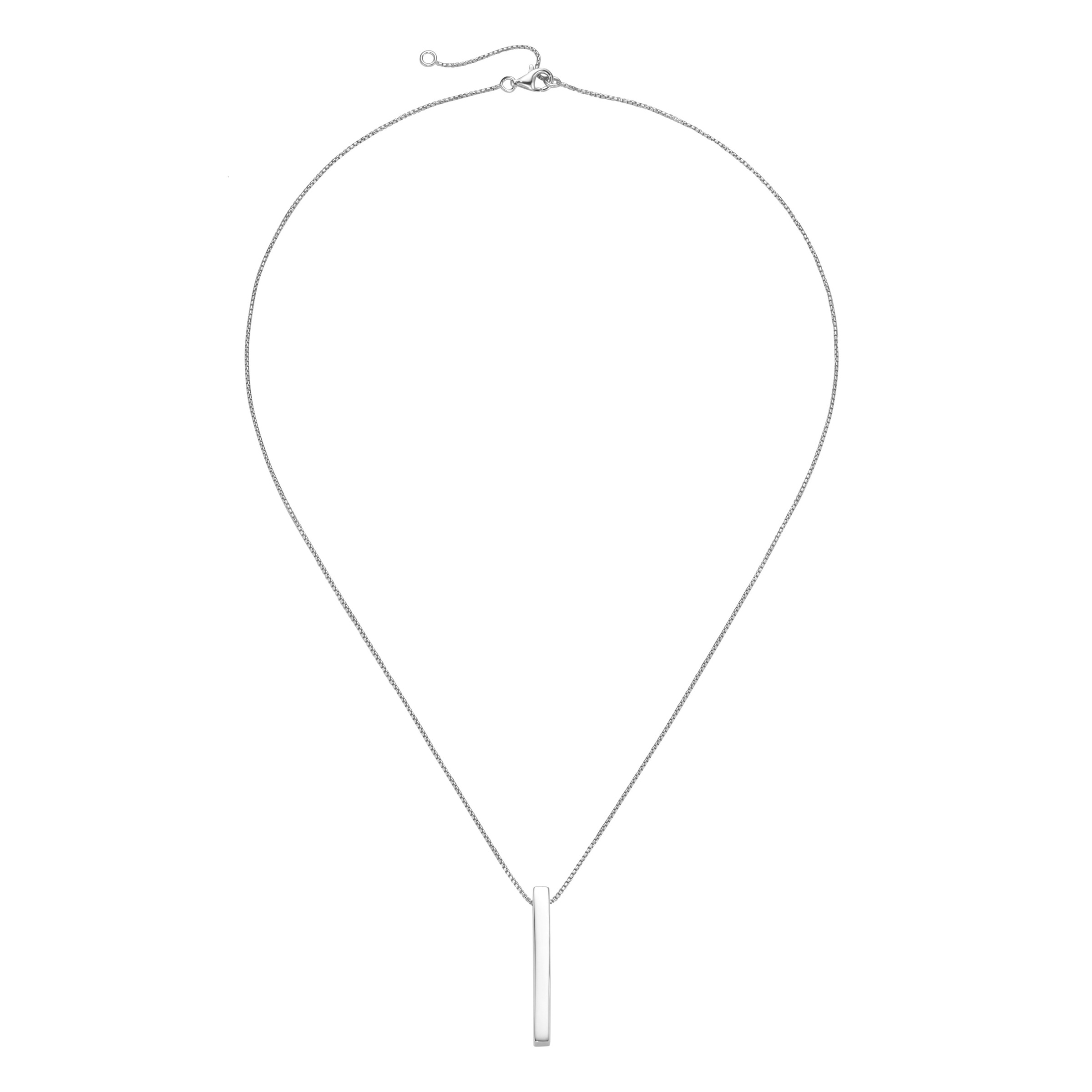 Smart Jewel Kette mit Anhänger »Kette mit Stäbchen-Anhänger, Silber 925«