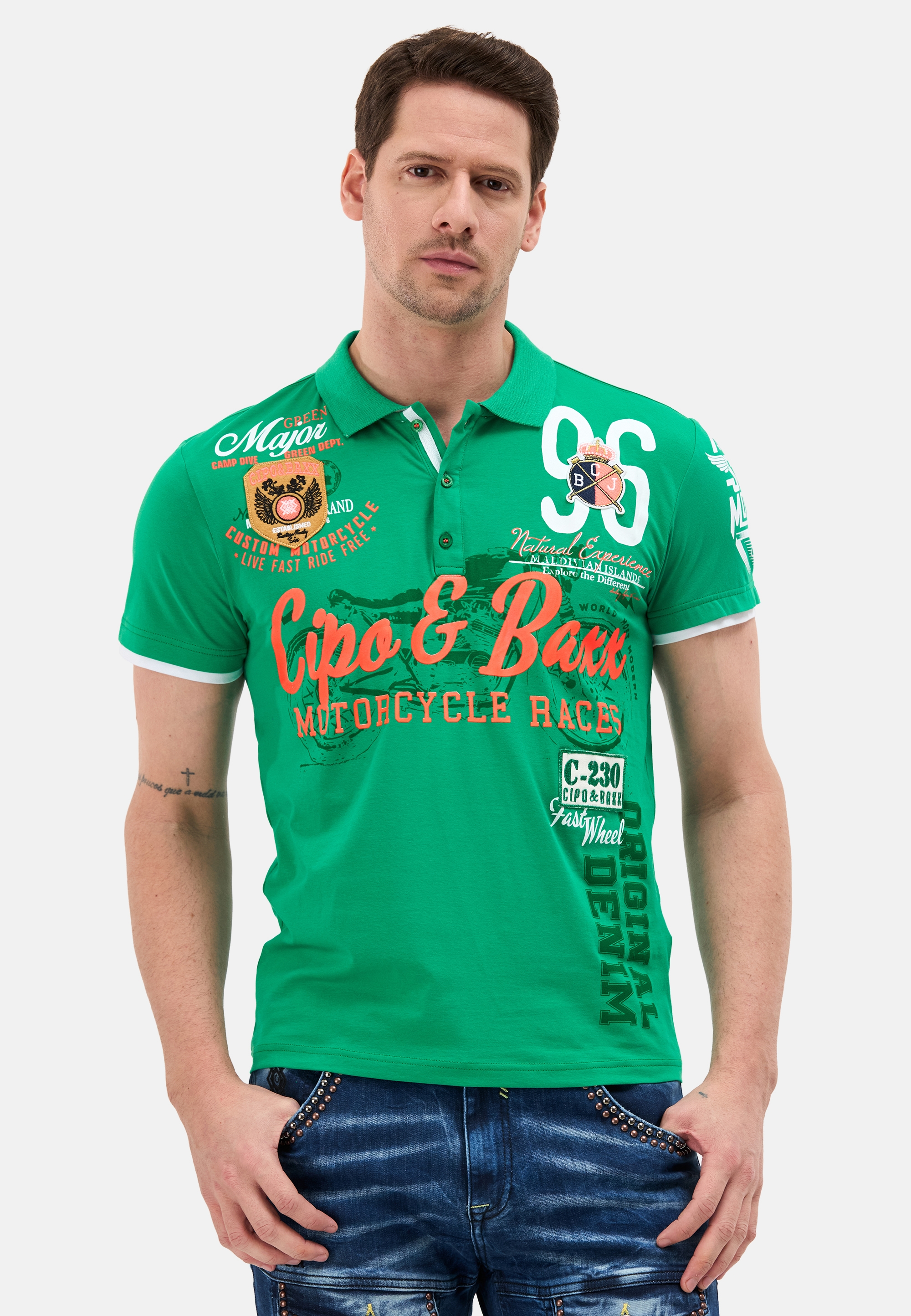 Cipo & Baxx Poloshirt