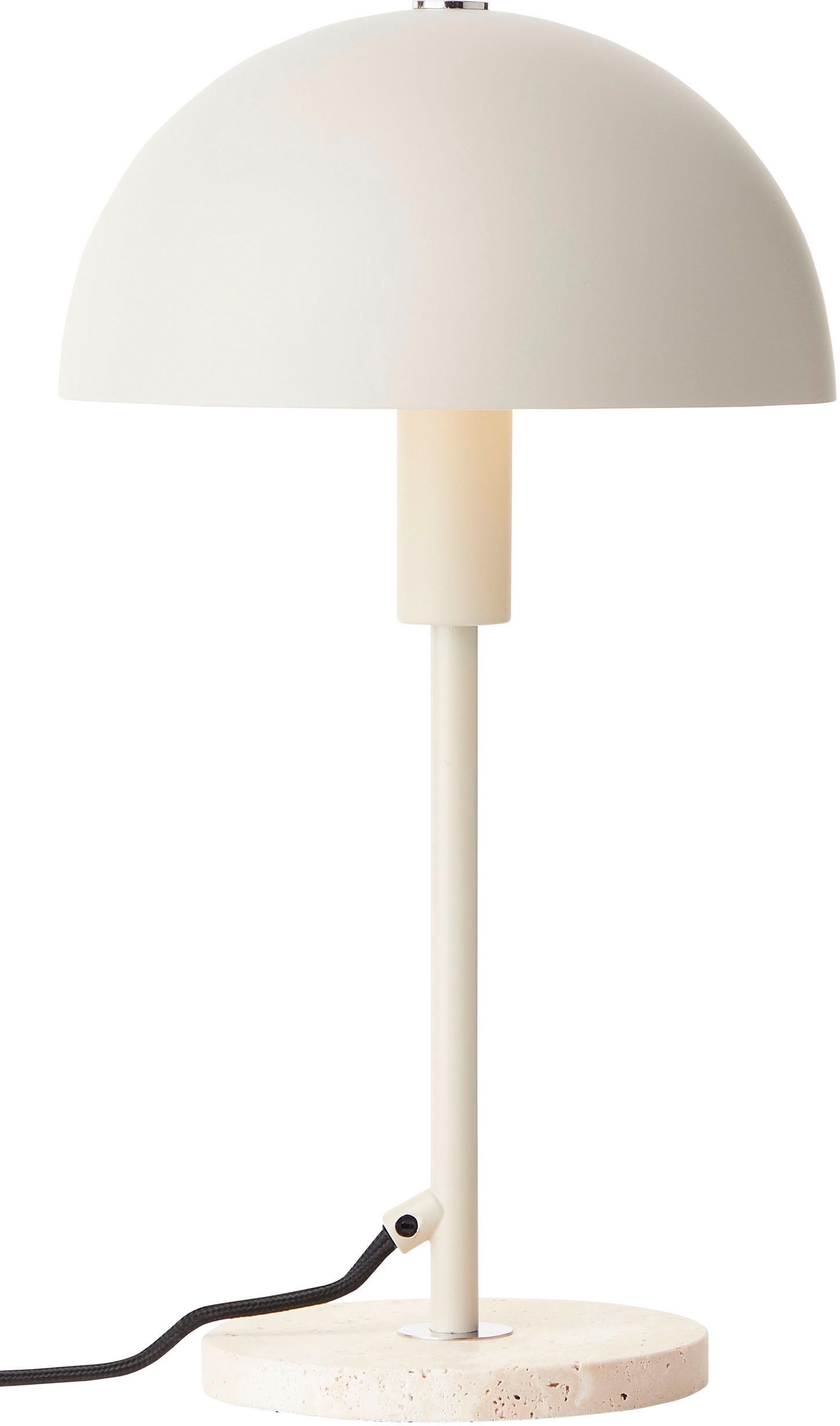 LeGer Home by Lena Gercke Tischleuchte »Linnea Pilz Lampe«, Leuchtmittel E14 | ohne Leuchtmittel, Pilzleuchte, Tischlampe, Steinsockel, Höhe 35,5 cm