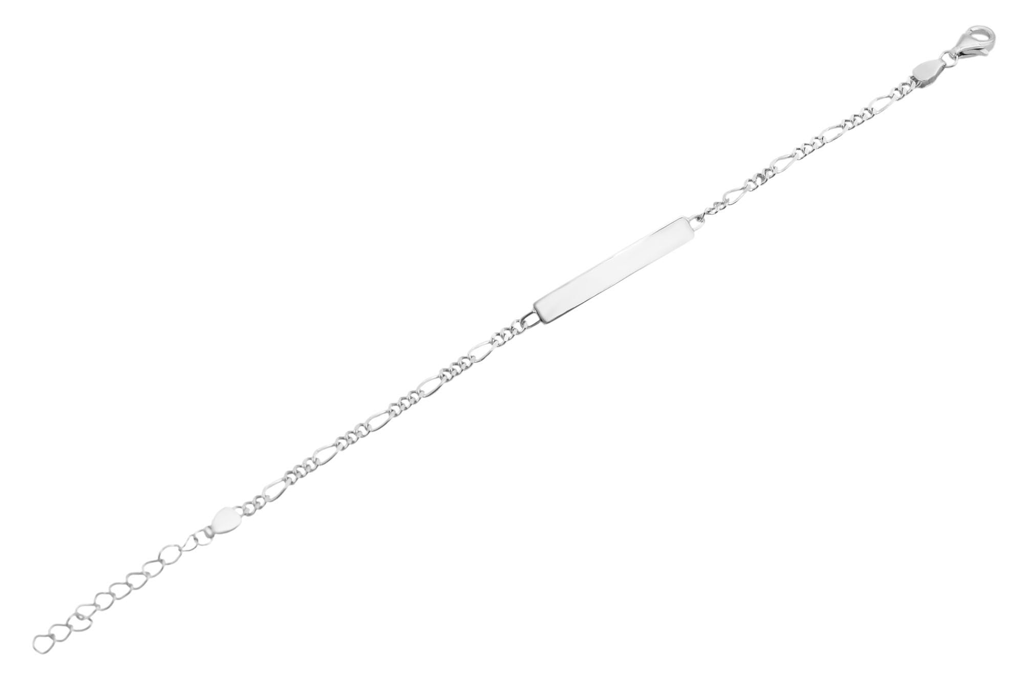 Adelia´s Armband »Unisex Armband aus 925 Silber 14+3 cm«