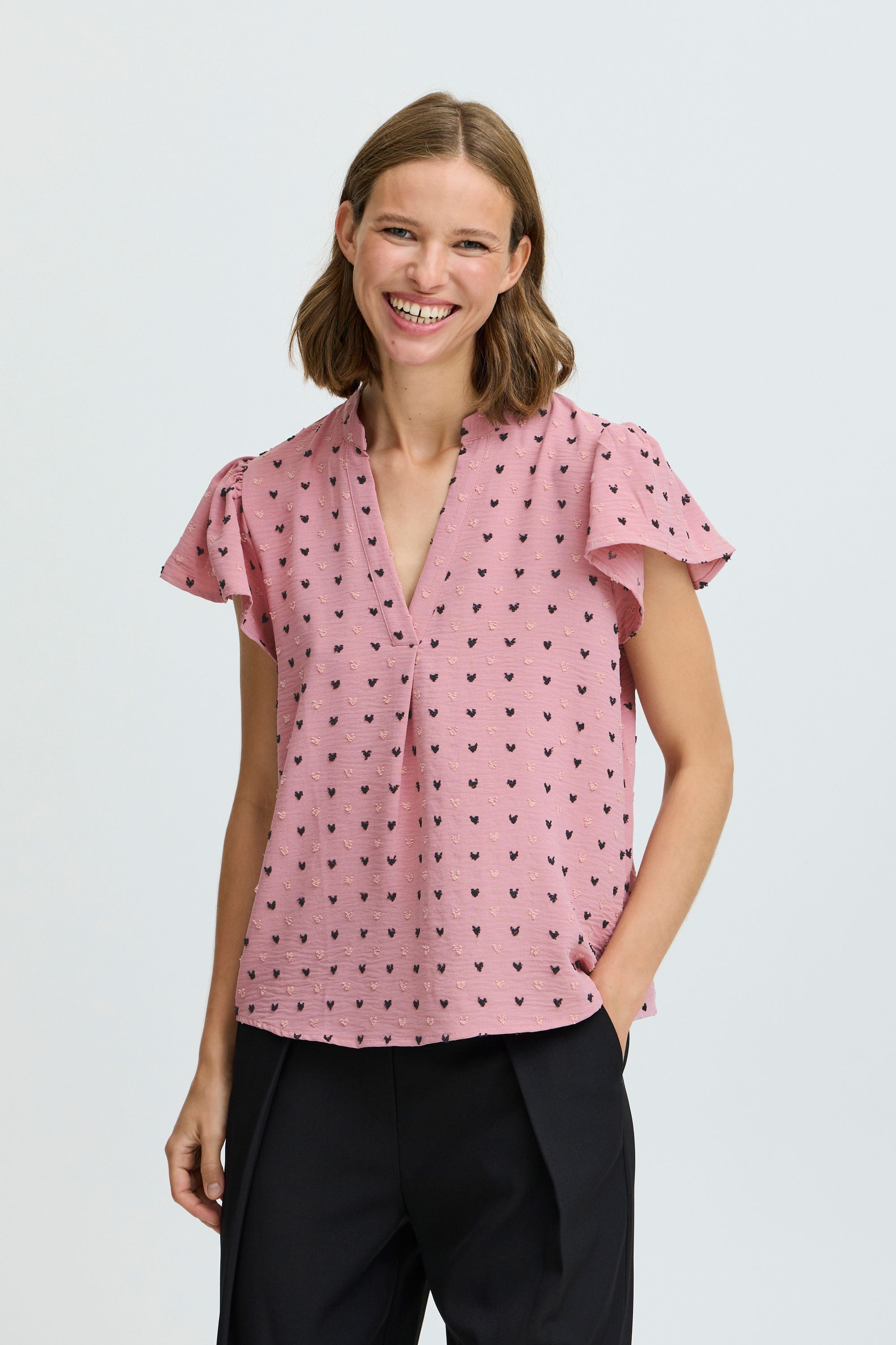 b.young Tunika »Tunika BYIPRIK SS BLOUSE -«
