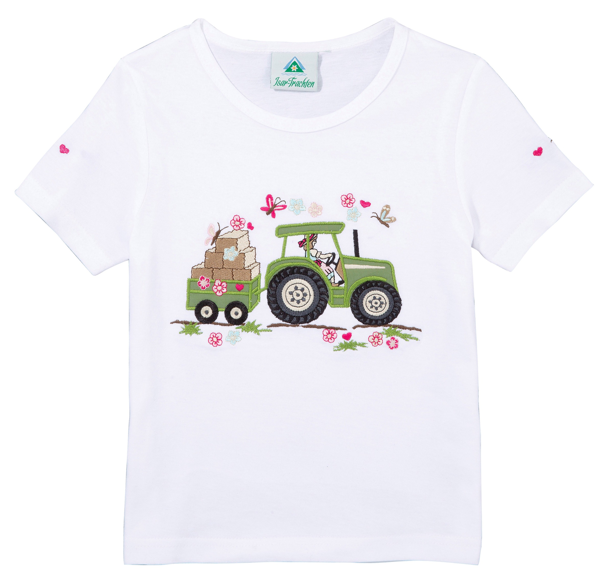 Isar-Trachten Trachtenshirt, Kinder, mit Traktor Motiv kaufen