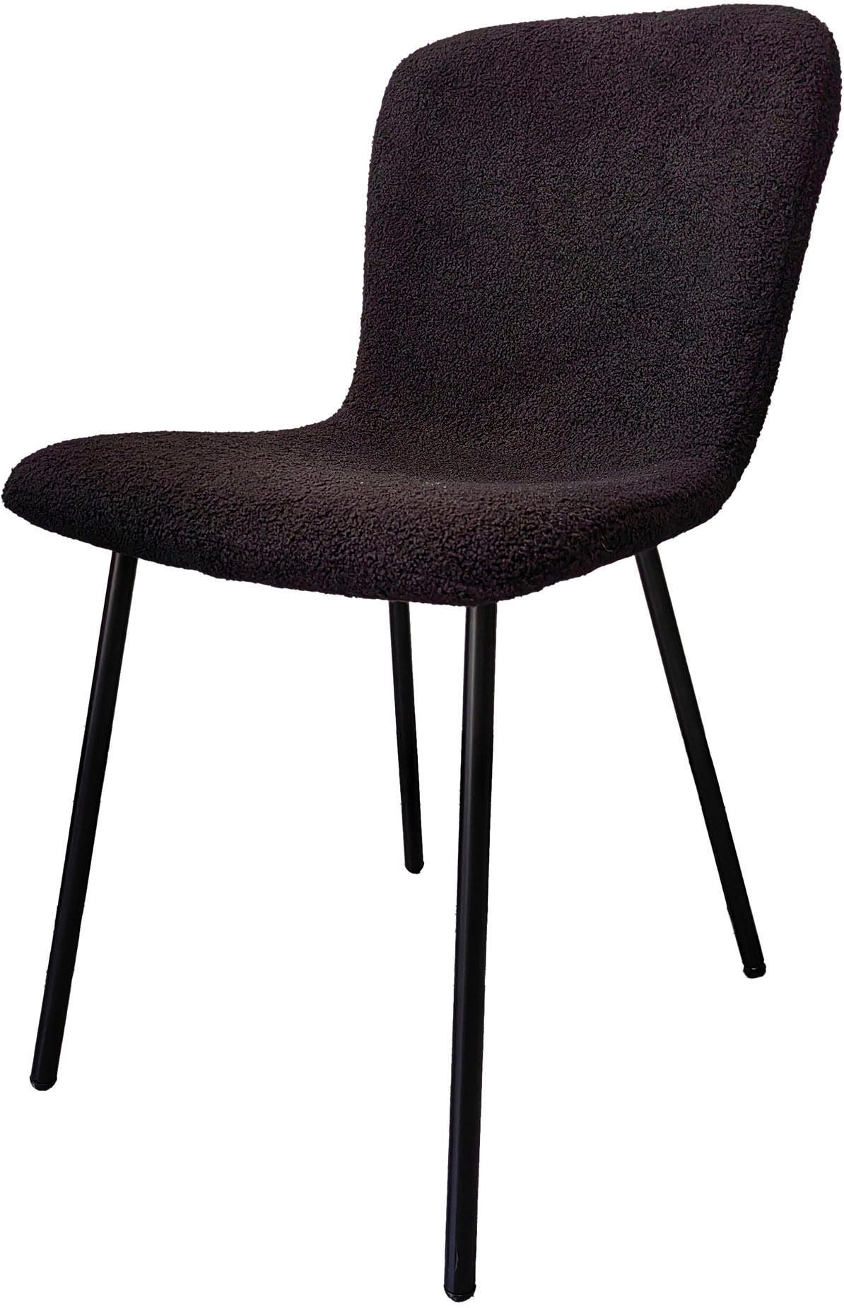 SalesFever 4-Fußstuhl, (Set), 4 St., Rückenlehne ergonomisch geformte Online und Bouclé, Sitzfläche Shop OTTO