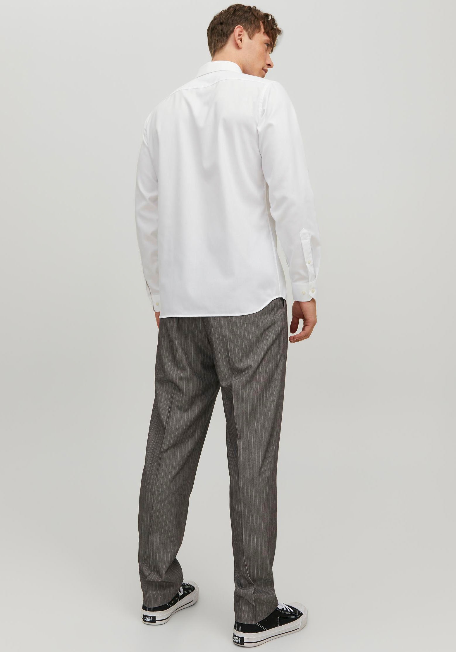 Jack & Jones Langarmhemd »JPRBLAPARKER SHIRT L/S«, mit Hemdkragen