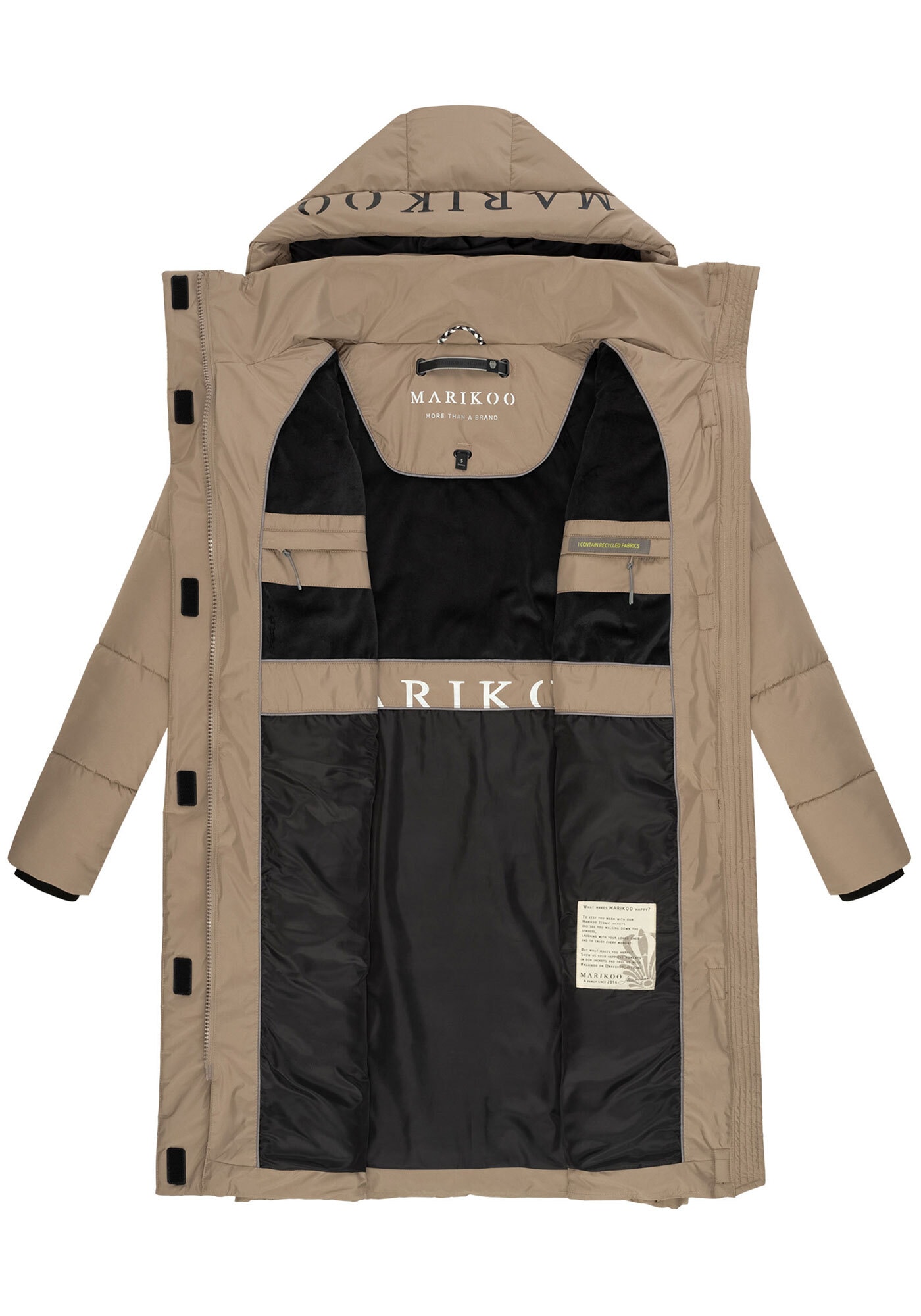 Marikoo Winterjacke »Marikoo Laryaa XVI Damen Winterjacke N001«