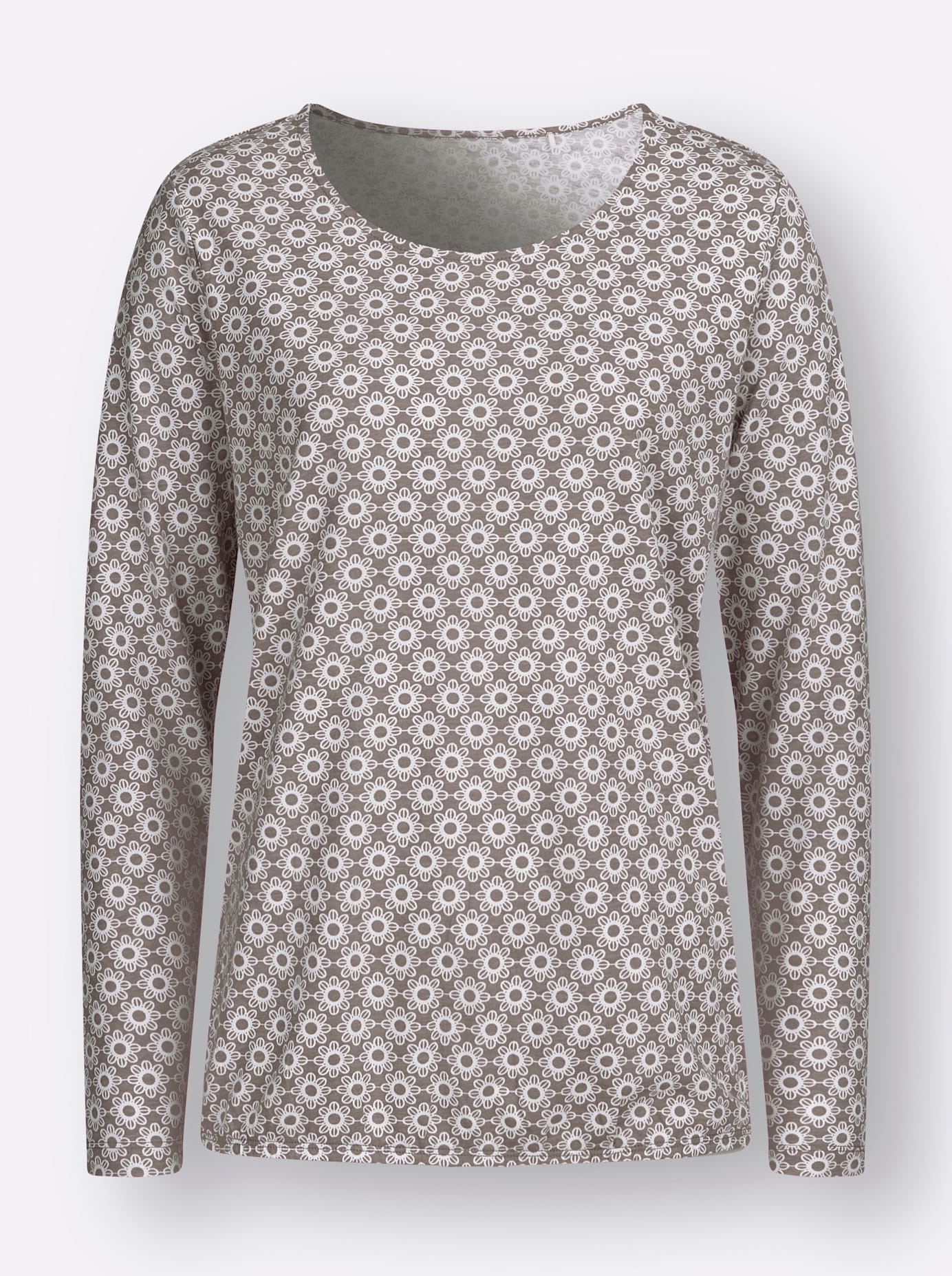 Inspirationen Langarmshirt »Druck-Shirt«, (1 tlg.)