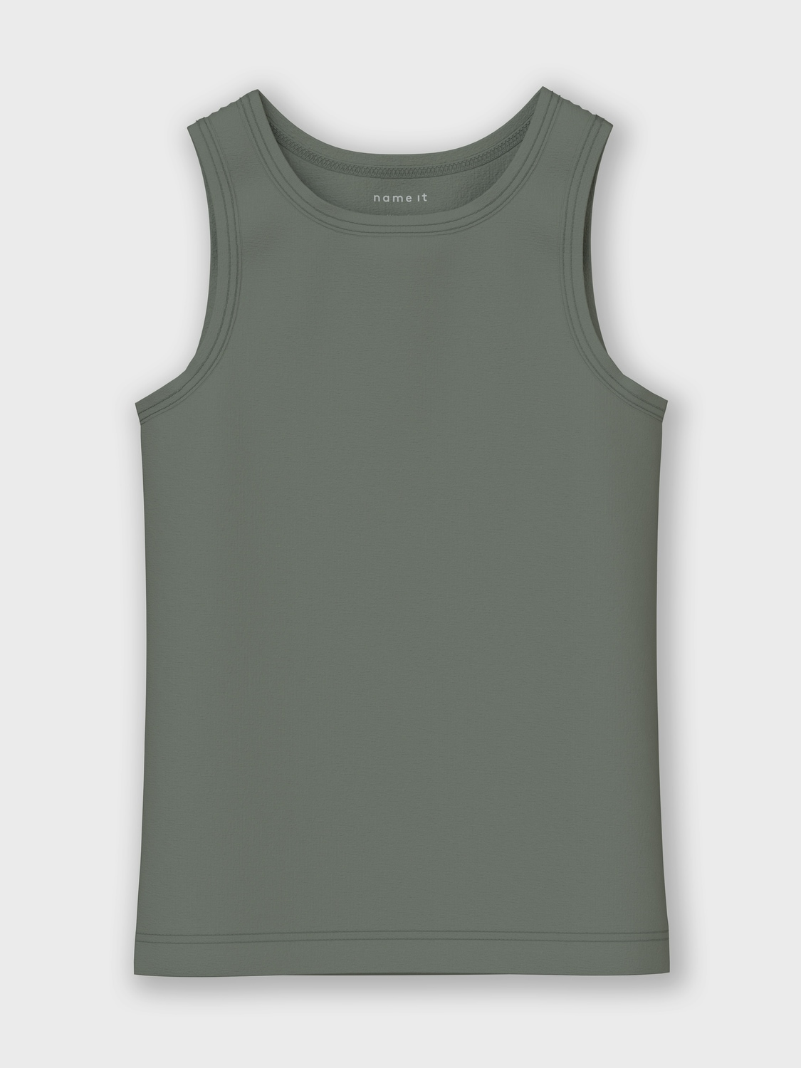 Name It Unterhemd »NMMTANK TOP 2P AGAVE GREEN DINO NOOS«, (Packung, 2 St.)