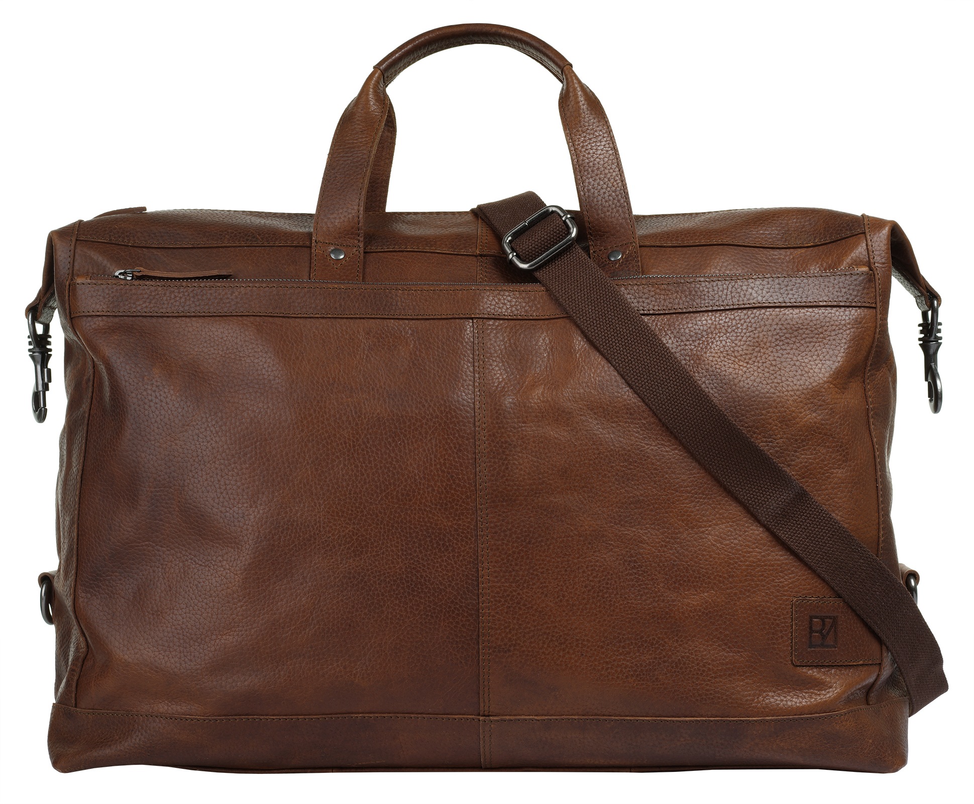 Bodenschatz Damen Reisetasche echt Leder, Größe B/H/T: 50 cm x 36 cm x 15 cm onesize