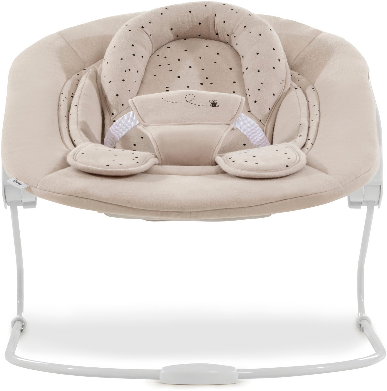 Hauck Hochstuhlaufsatz »Alpha Bouncer 2in1 Winnie the Pooh beige« bis, 9 kg, mit Wippgestell