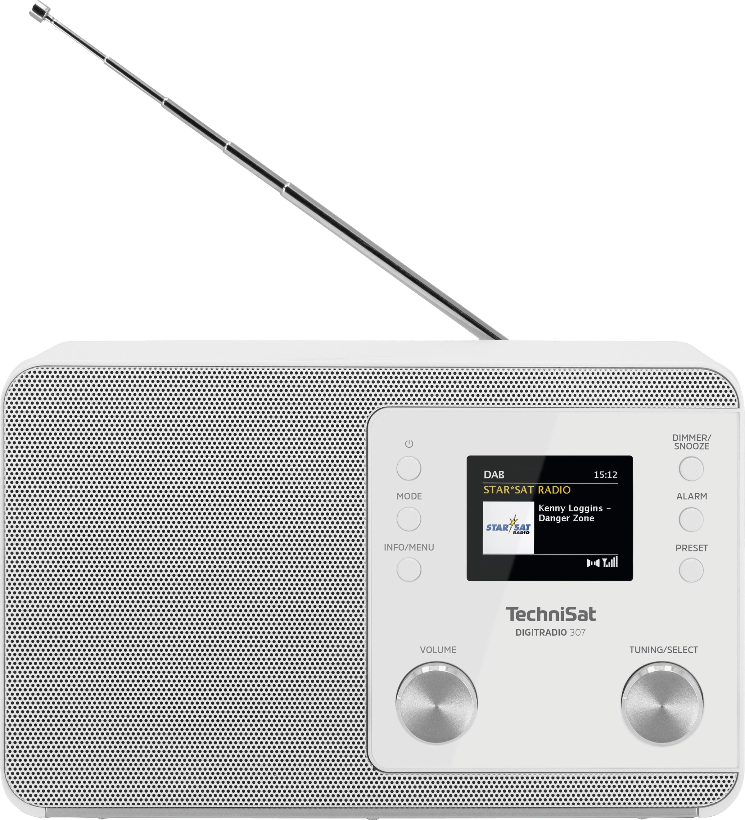 TechniSat Digitalradio (DAB+) »Digitradio 307«, (WLAN UKW mit RDS-Digitalradio (DAB+) 5 W)