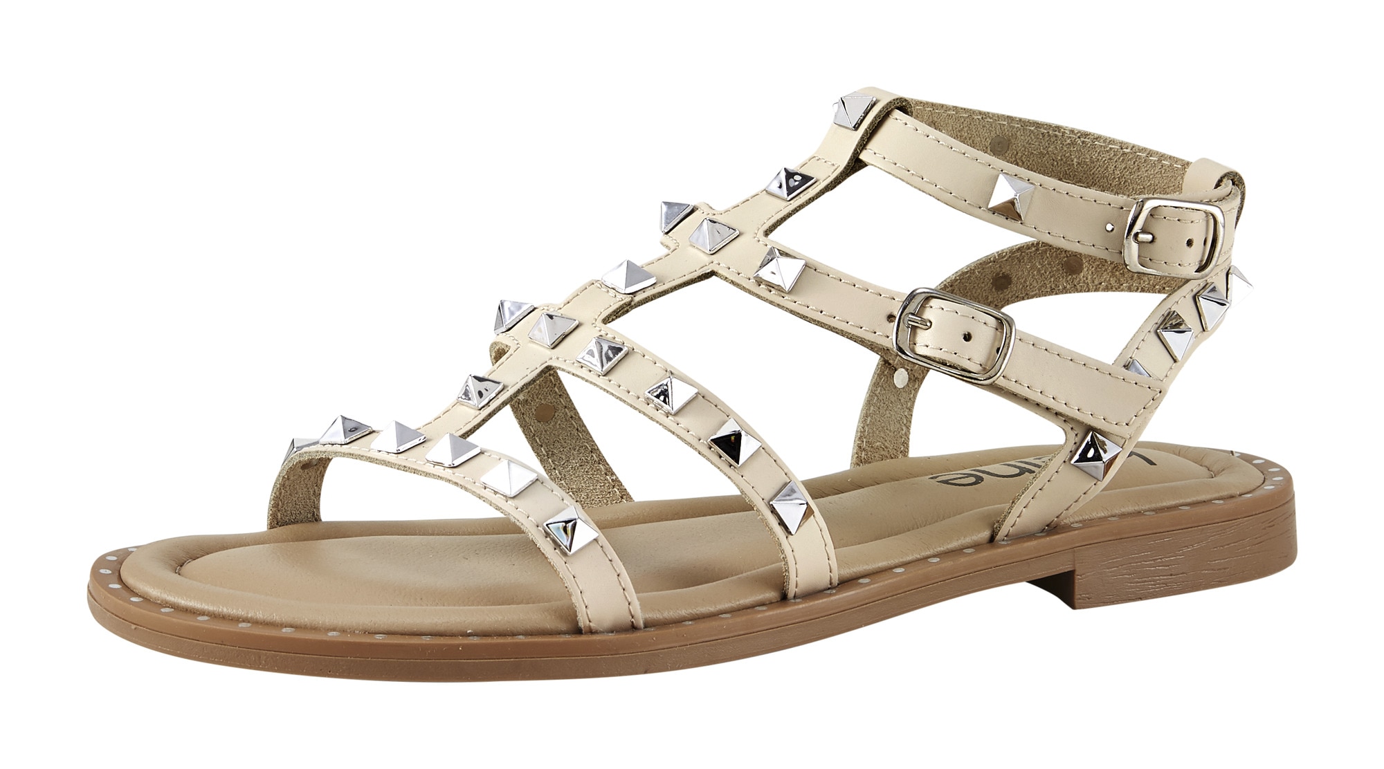 Sandalette mit Nieten