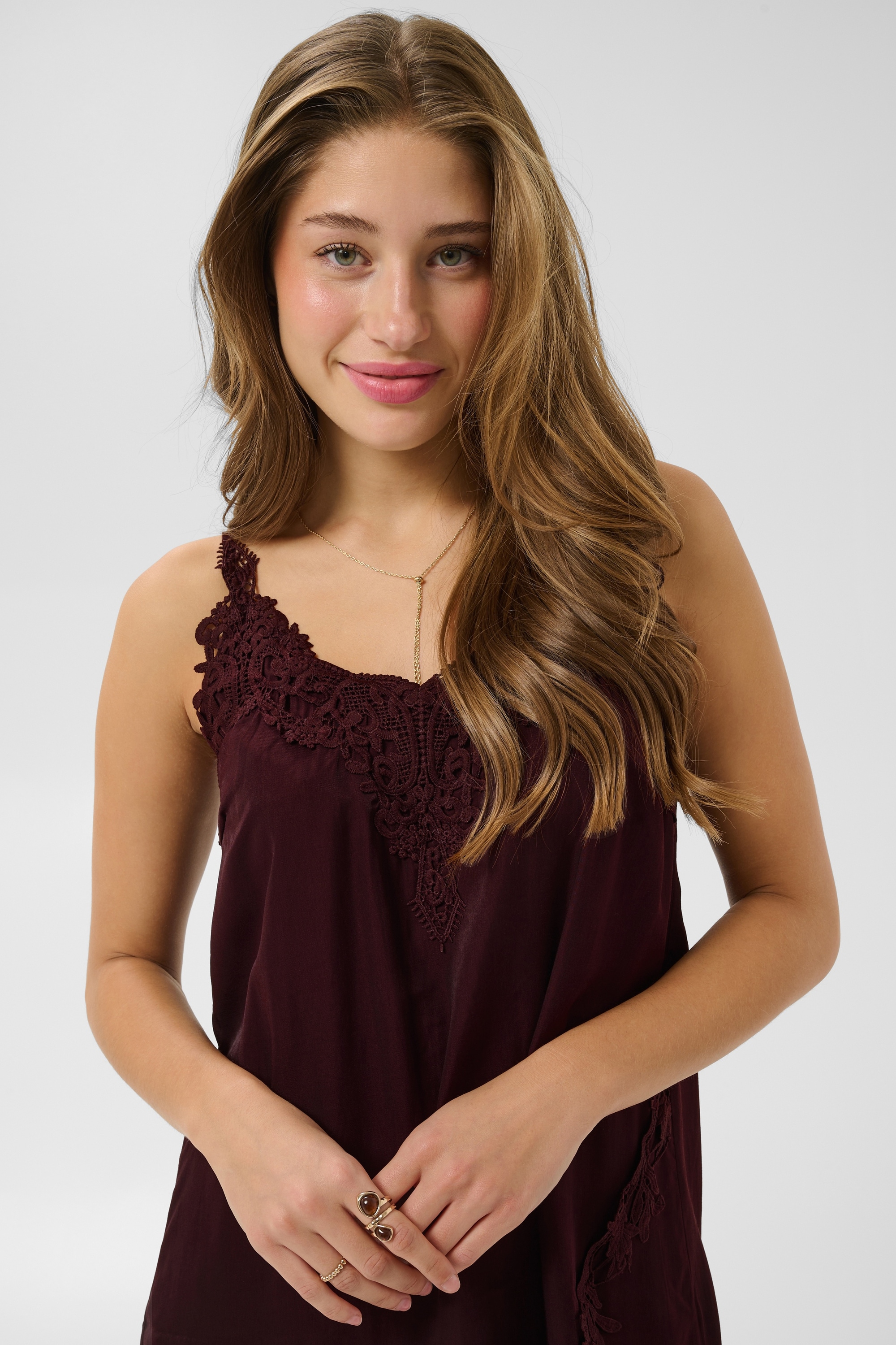 Cream Blusentop »Cream Bluse ärmellos CRAnna«