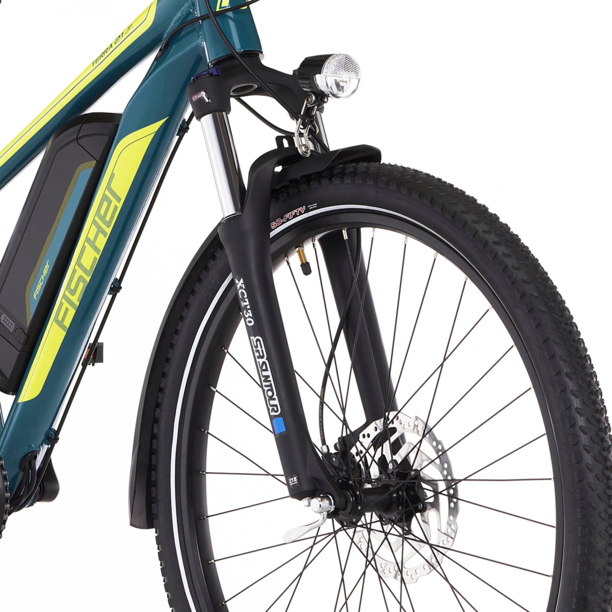 FISCHER Fahrrad E-Bike »TERRA 2.1 Junior 422«, 8 Gang, Pedelec, Elektrofahrrad für Damen u. Herren, ATP