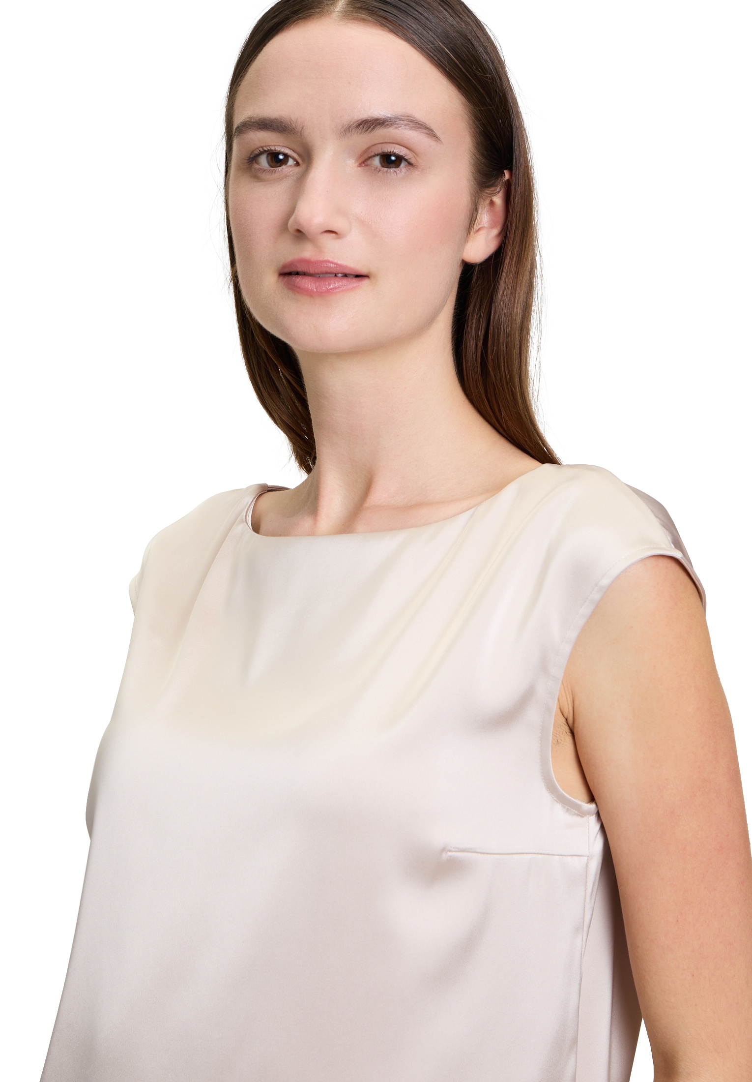 Betty&Co Blusentop »Blusentop mit Glanzeffekt«