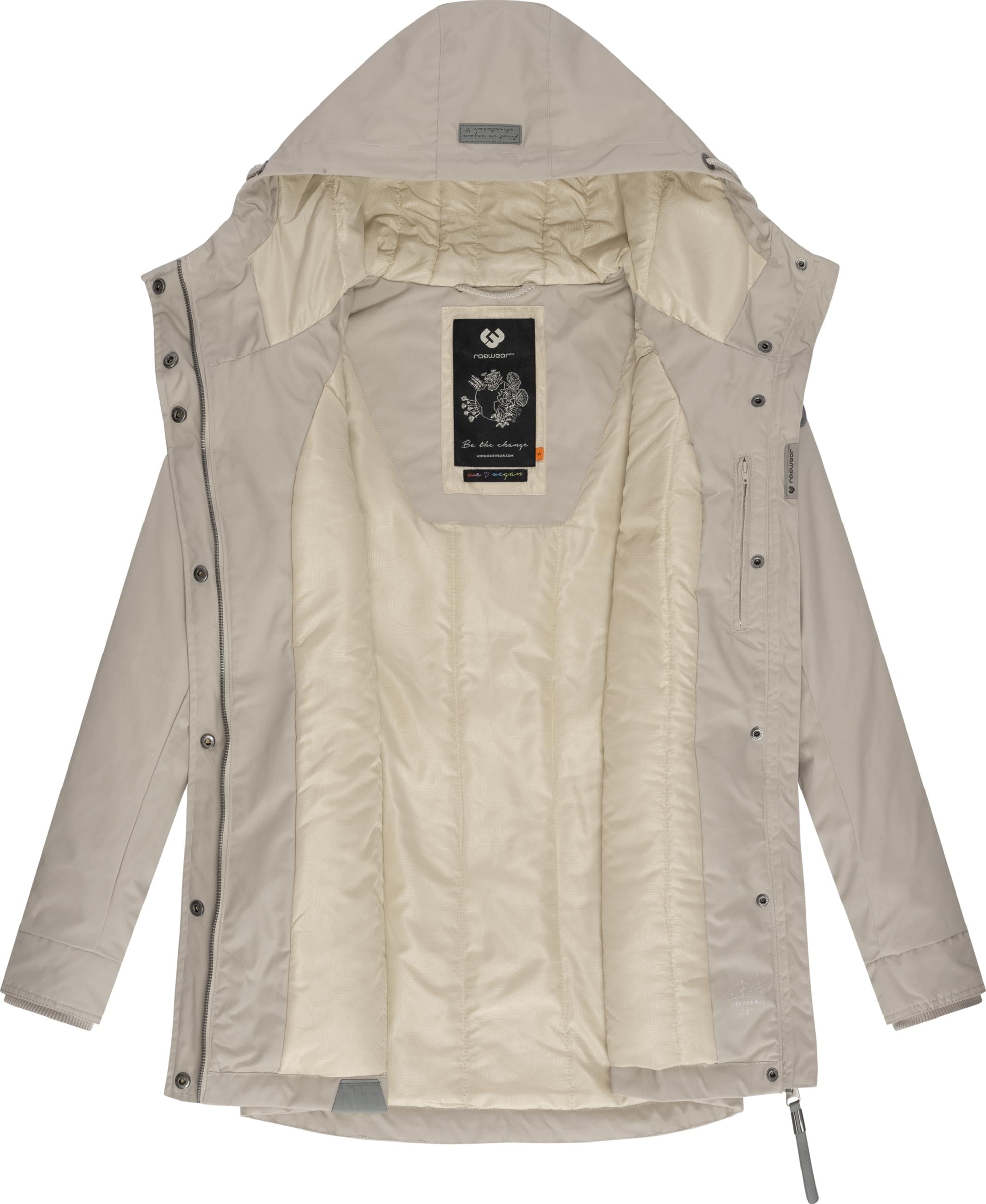 Ragwear Wintermantel »Winterjacke Monadis Black Label«