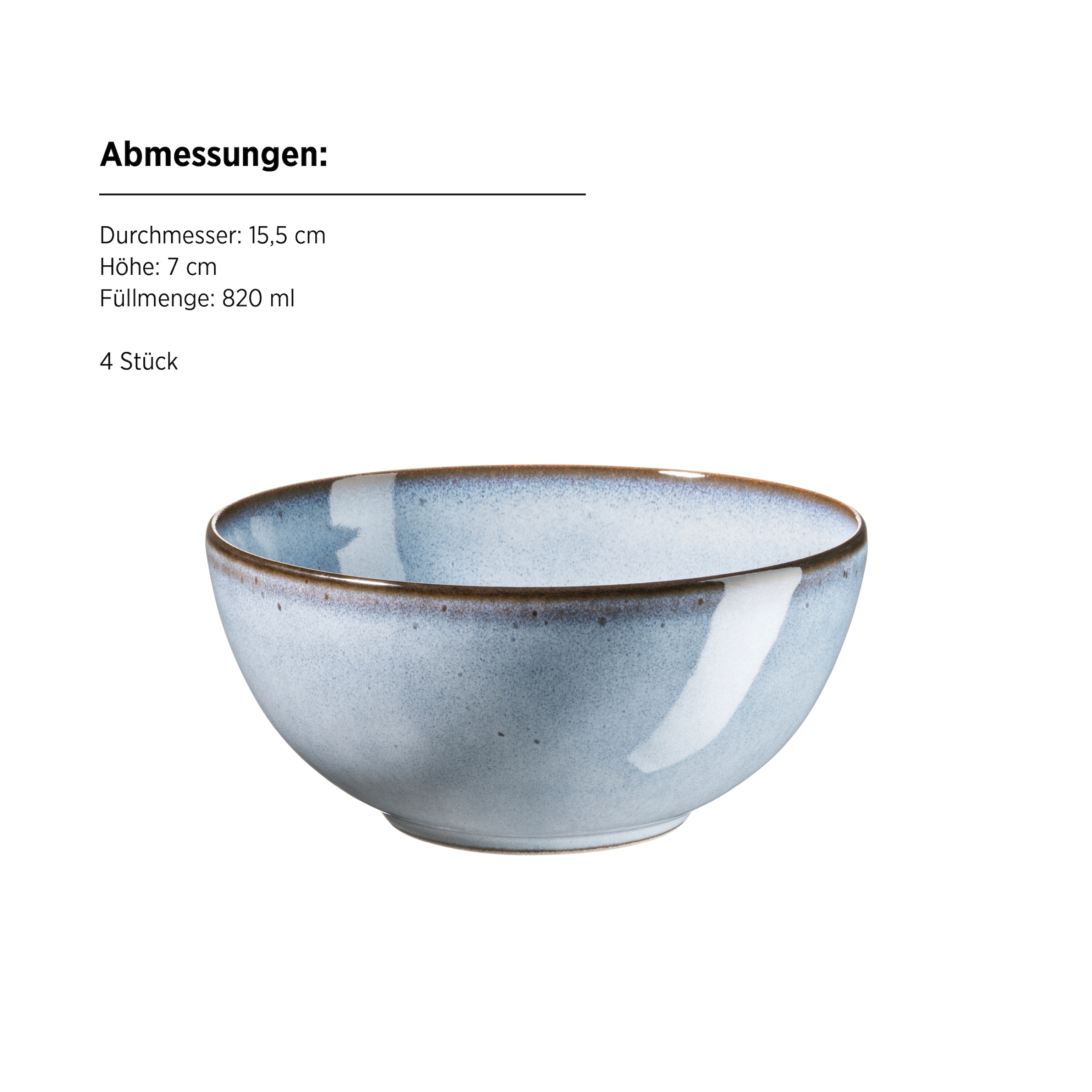 MÄSER Frühstücks-Geschirrset »Smoky's«