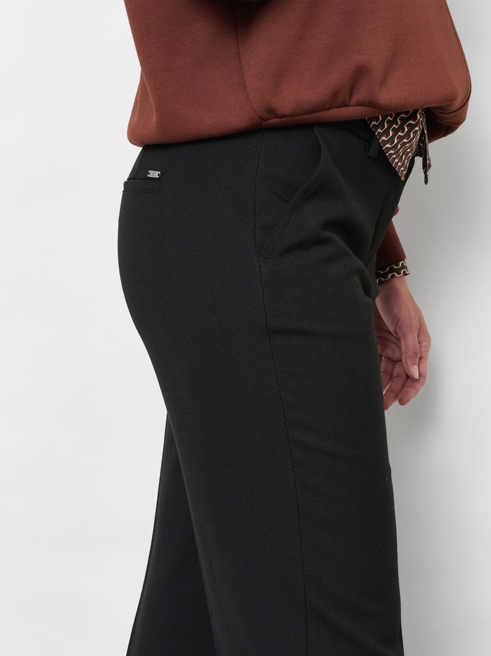 TONI Stoffhose »Jenny Wide Leg«  mit Bügelfalten und Stretch