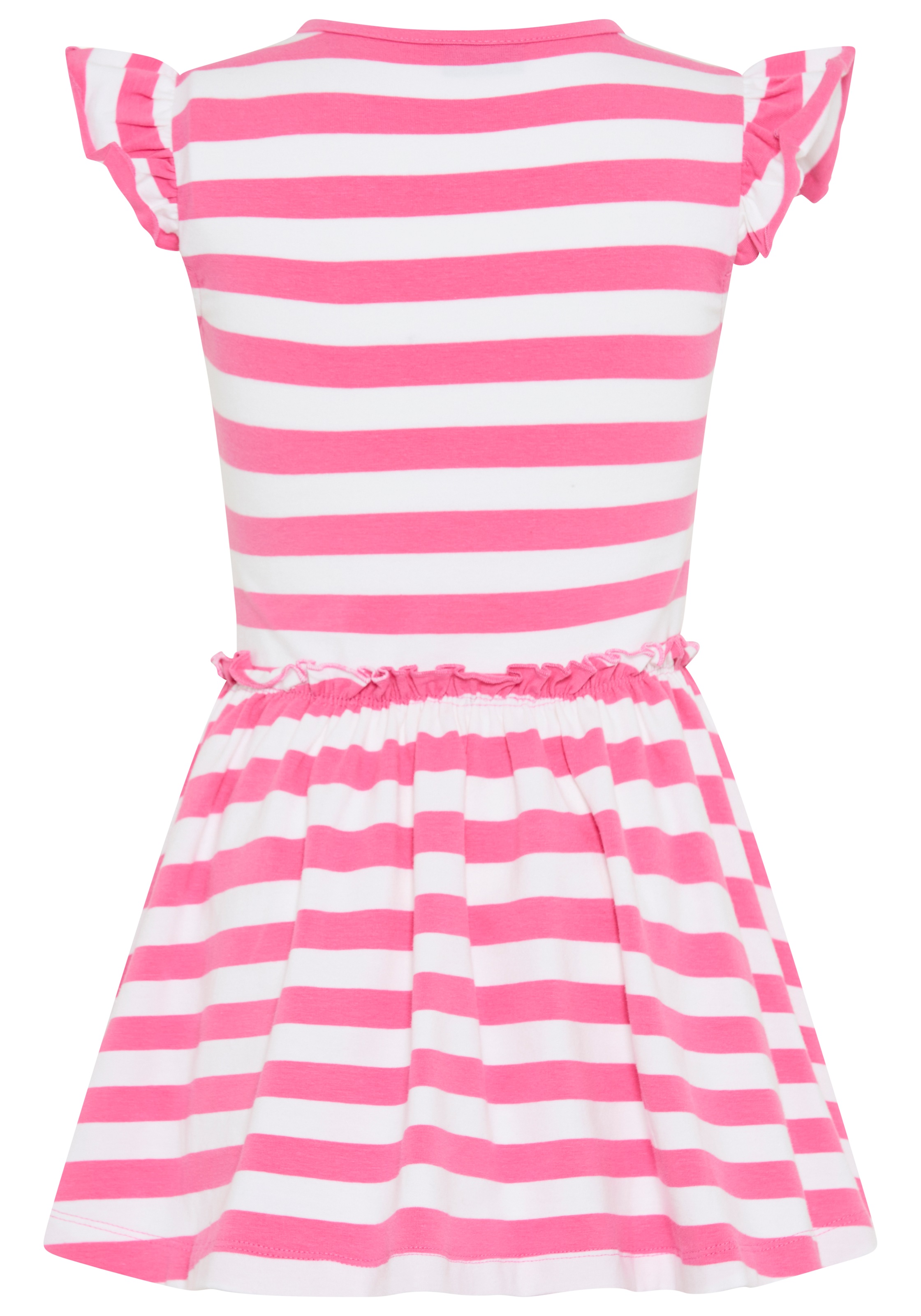 KIDSWORLD Jerseykleid »mit Pailletten für kleine Mädchen - Kirschen oder Zitronen Motiv« festlich,  kniefrei,  verspielt,  aus Baumwollmischung
