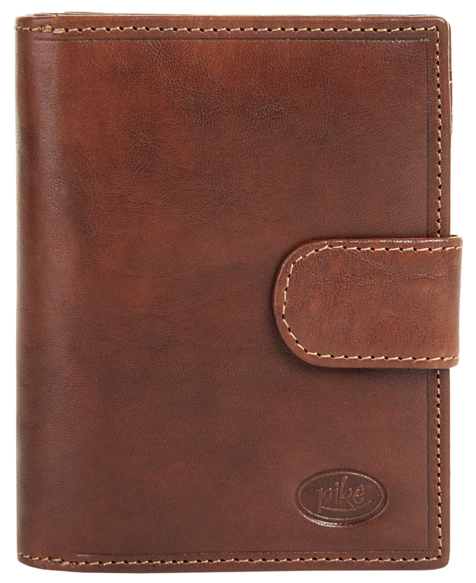 Piké Damen Geldbörse echt Leder in braun