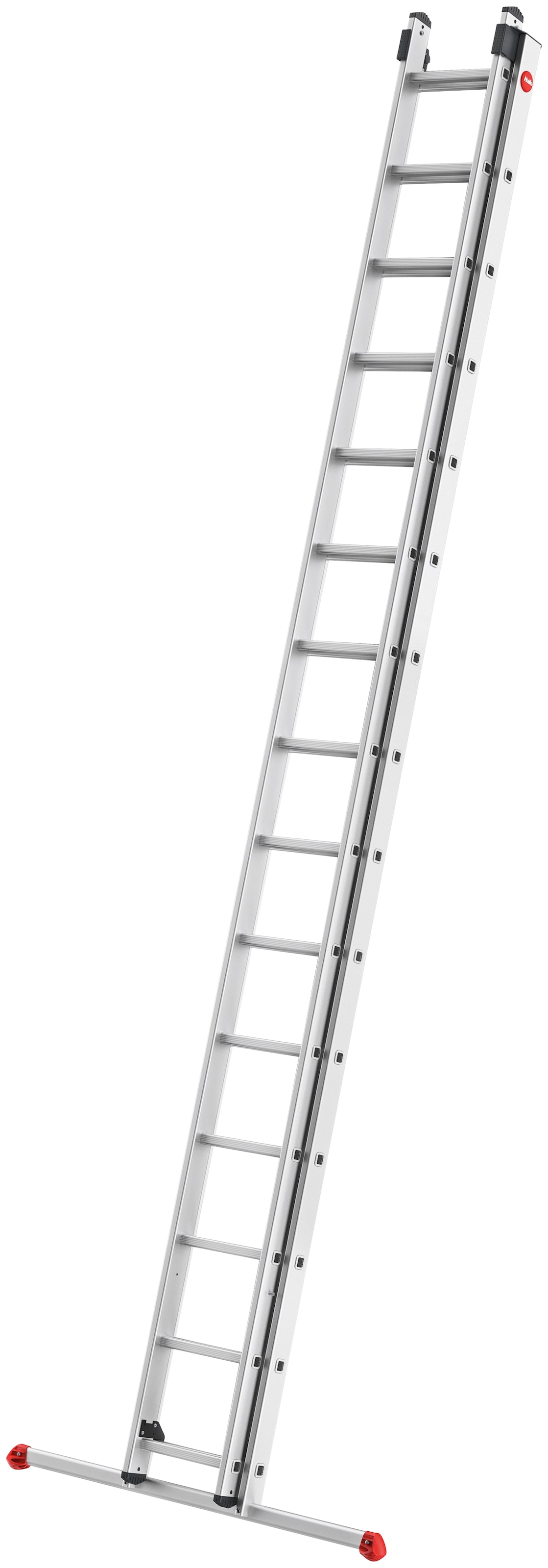Hailo Anlegeleiter »S80 ProfiStep duo«, Aluminium-Schiebeleiter 2-teilig 2x15 Sprossen