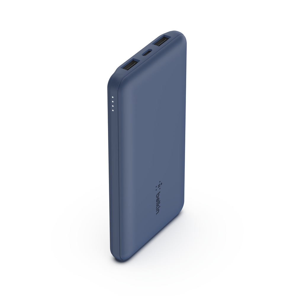 Belkin Powerbank »BoostCharge 10.000mAh Powerbank 15 Watt zum Laden von 3 Geräten«, 10000 mAh, 1x USB-C, 2x USB-A, Power für bis zu 40 Stunden