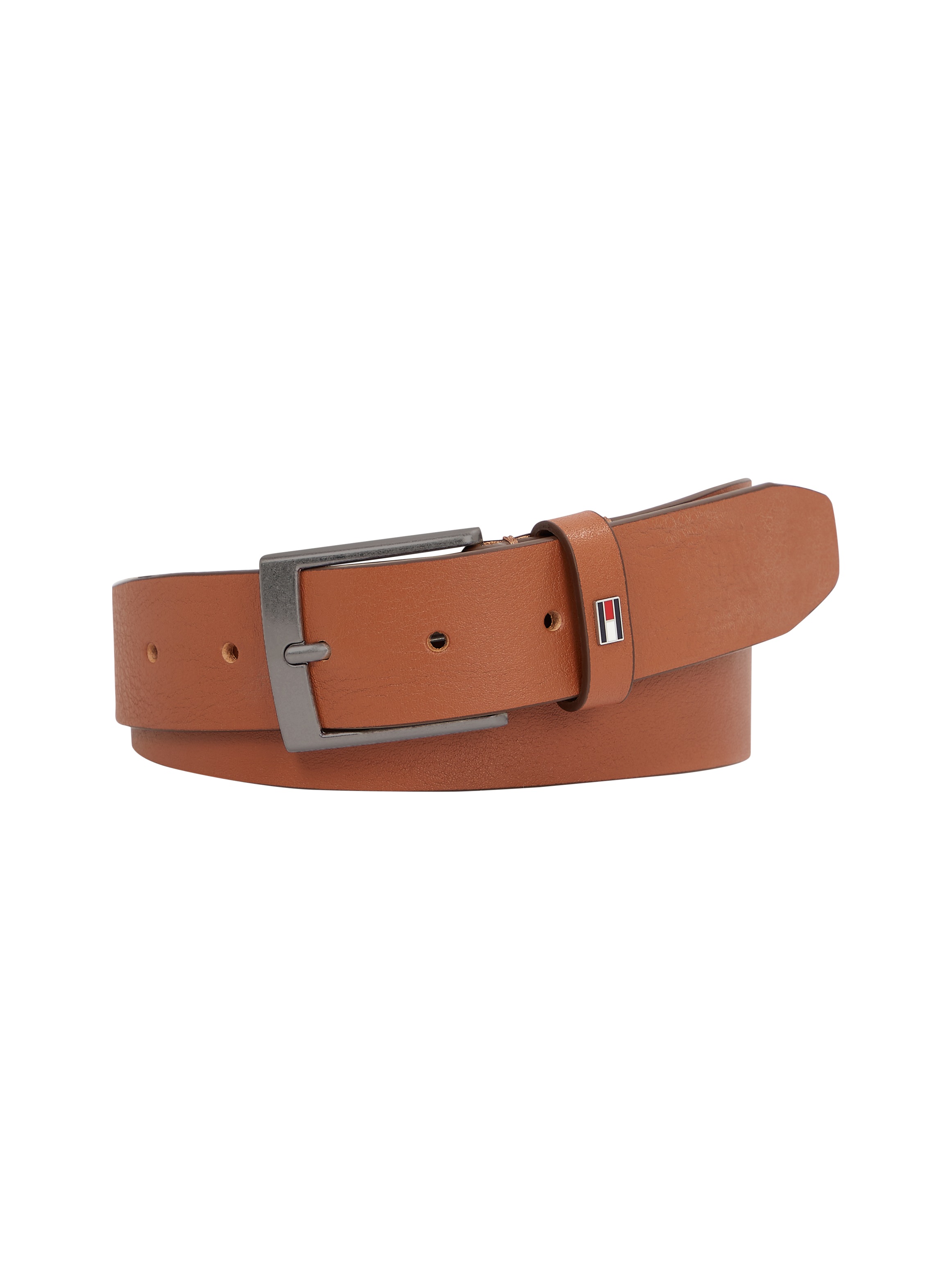 Tommy Hilfiger Ledergürtel »Adan New Leather 3,5cm«, mit Logoprägung