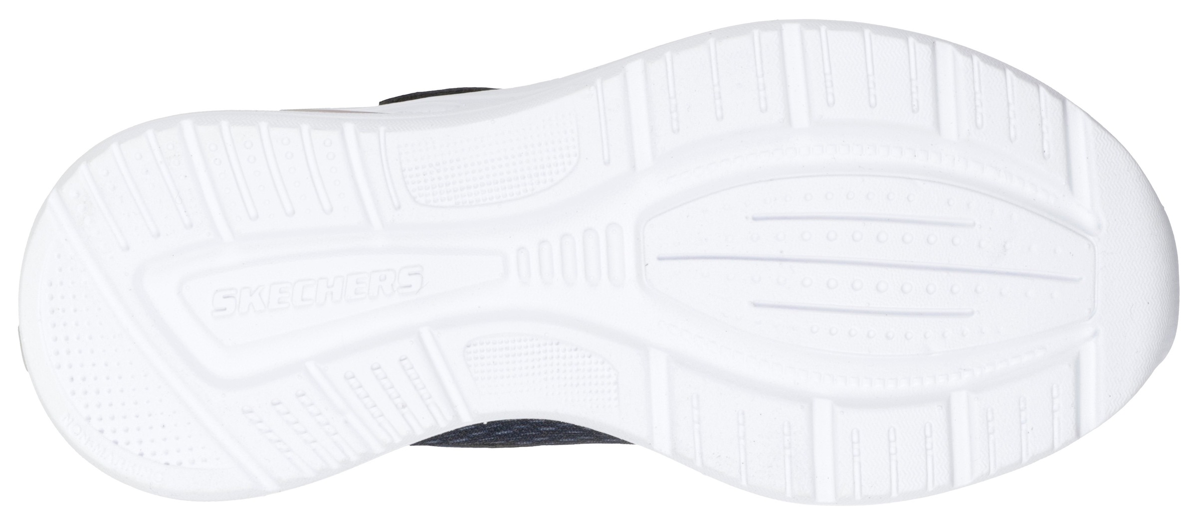 Skechers Sneaker »MICROSPEC MAX ADVANCE«, Freizeitschuh mit Klettverschluss, Größenschablone zum Download