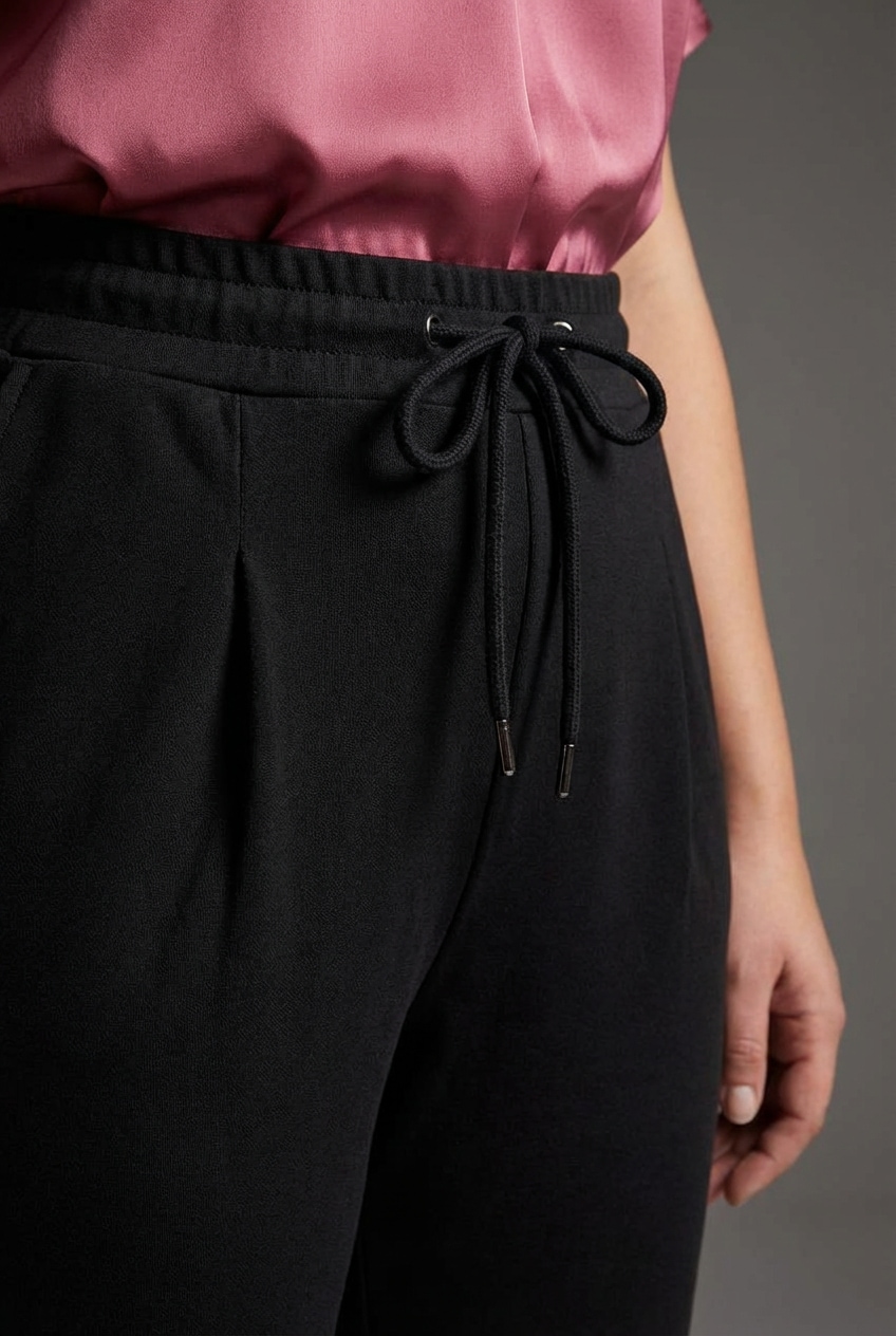 Laura Scott CURVE Jogger Pants  im sportiven Look aus formstabilem, elastischem Stoff - GROSSE GRÖSSE