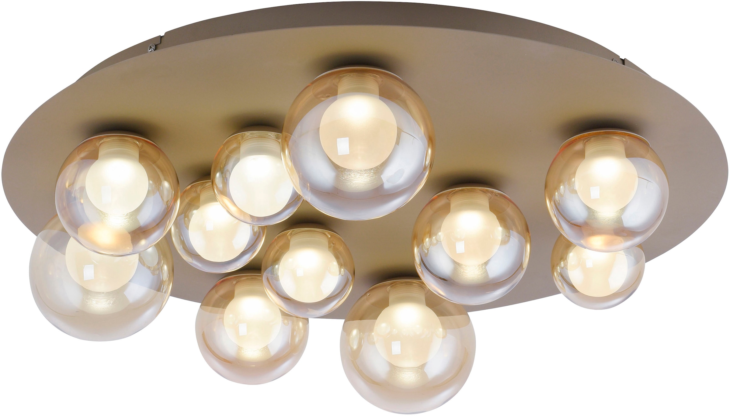 Neuhaus PURE LED Deckenleuchte »PURE Popup« LED-Board 1 Stk. warmweiß - kaltweiß Stufenloses dimmen, CCT, Fernbedienung, Memoryfunktion